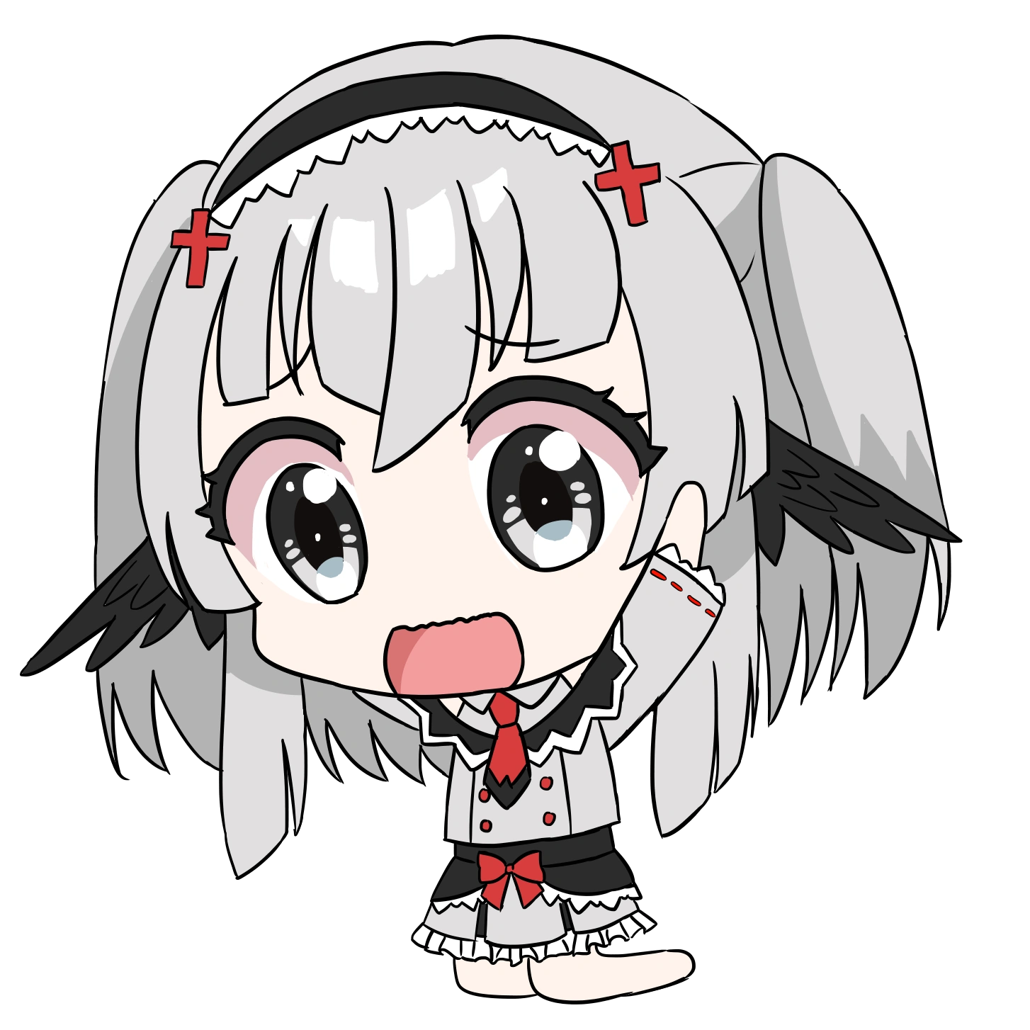 Panicked Chibi Chiem by Chiem
