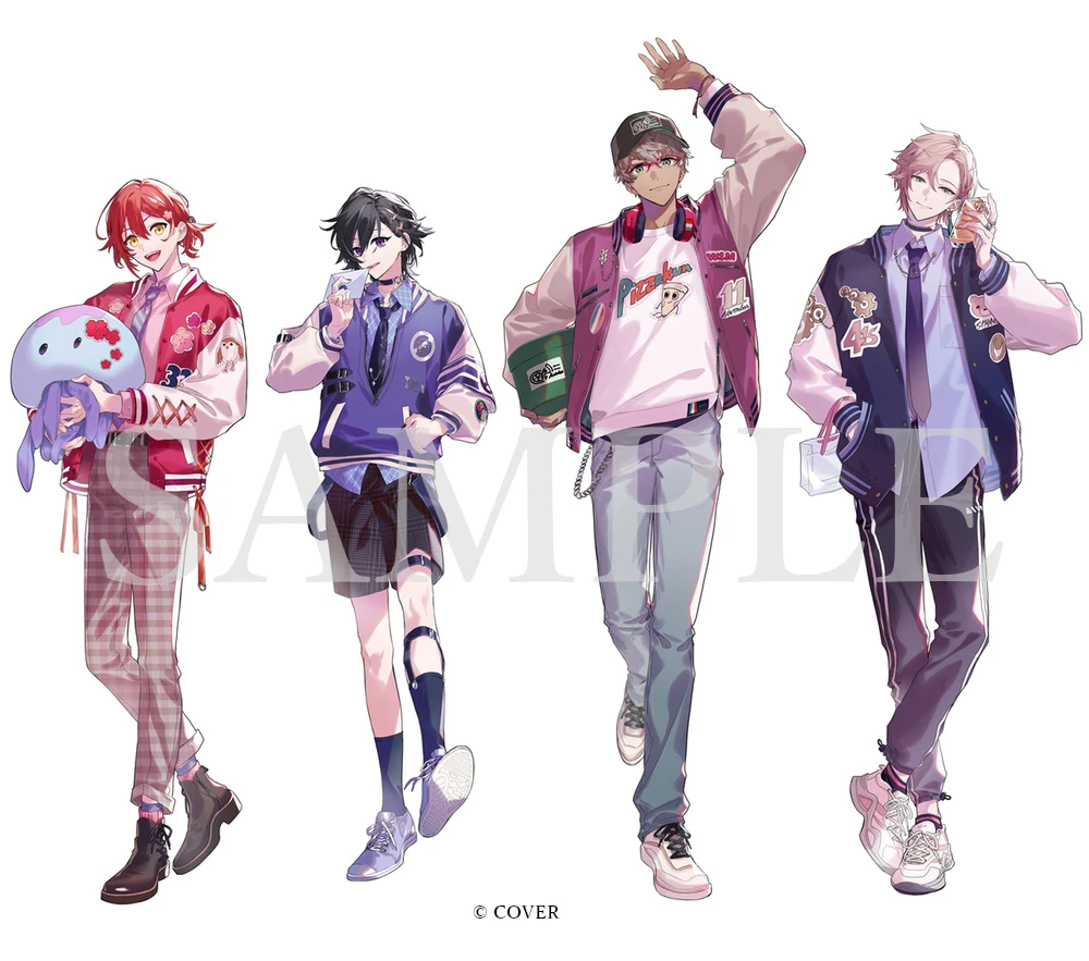 HOLOSTARS White Day Illustration by Tamu