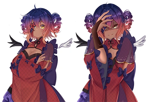 Lycoris' redesigned PNG (and current design) v1.0 by maynyan23.