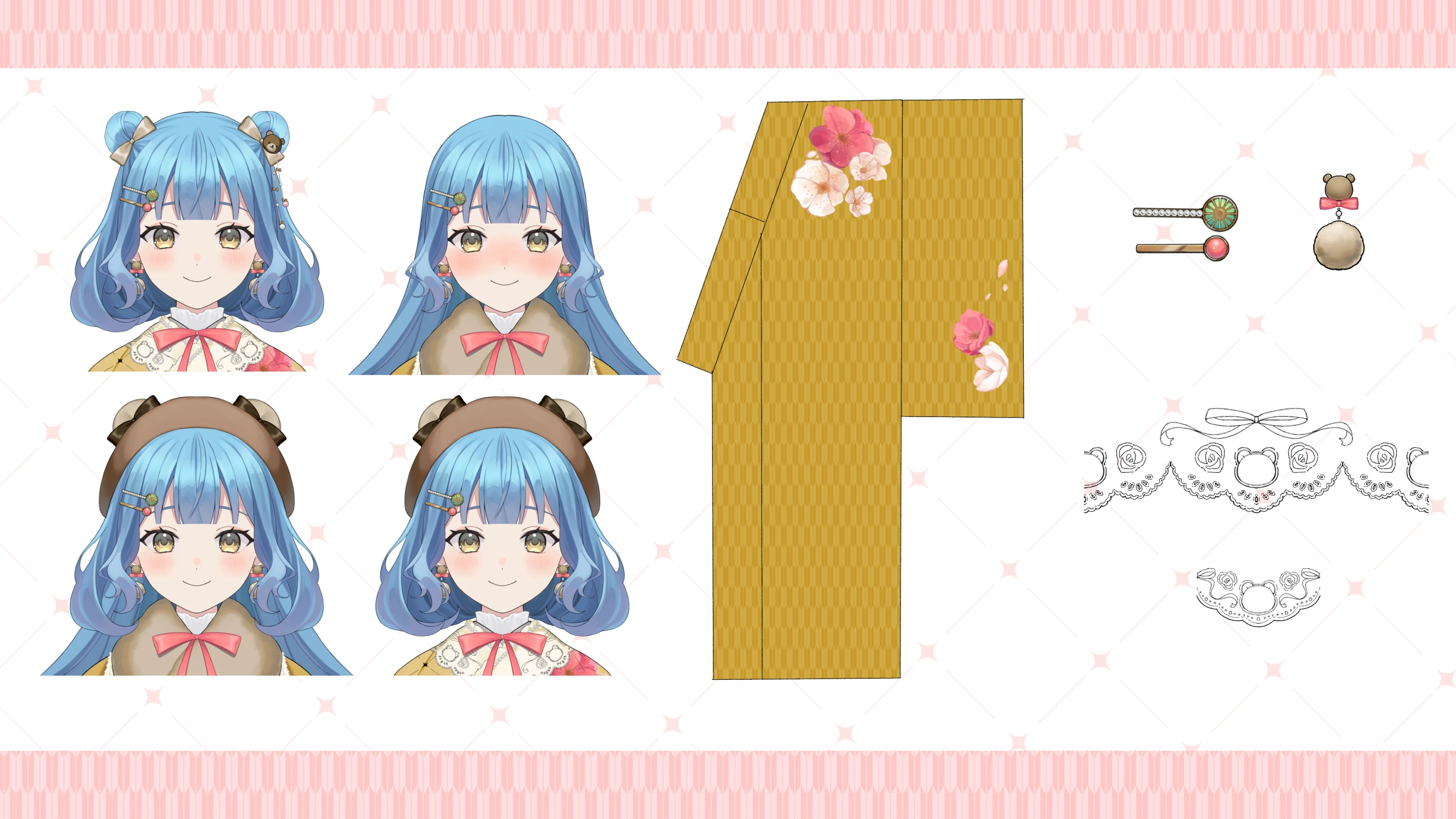 Third outfit<br>by Koume Shima