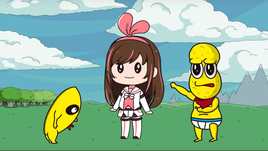 Peanuts-kun, Chancho and Kizuna AI