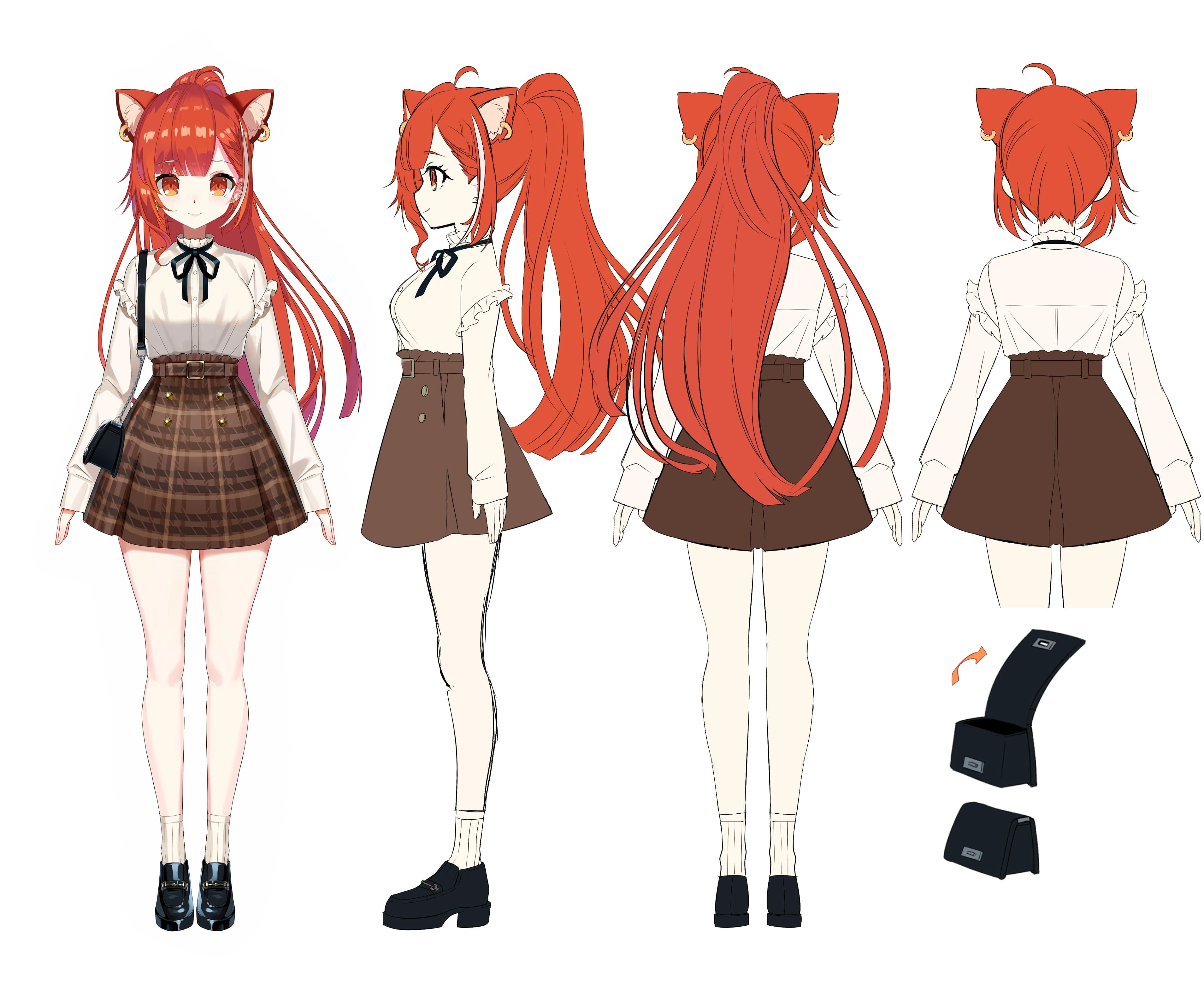 Casual Outfit Reference Sheet
