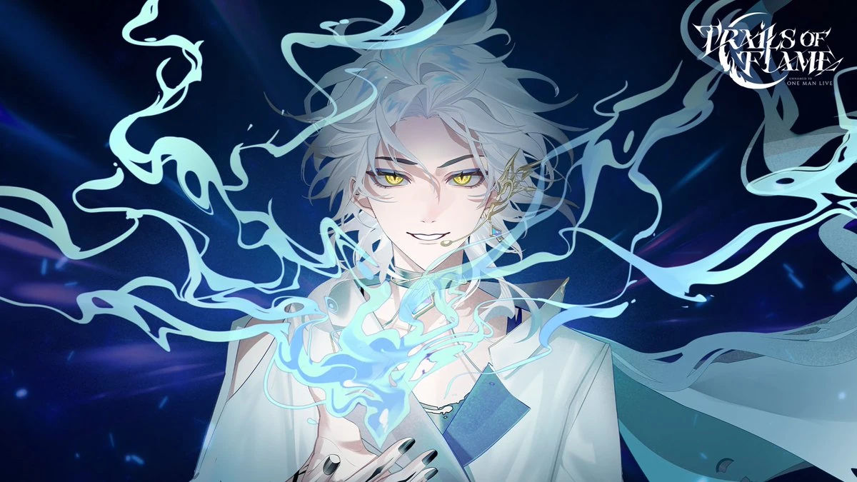 Trail of Flames key art (Shiro ver.) By Kanishiima