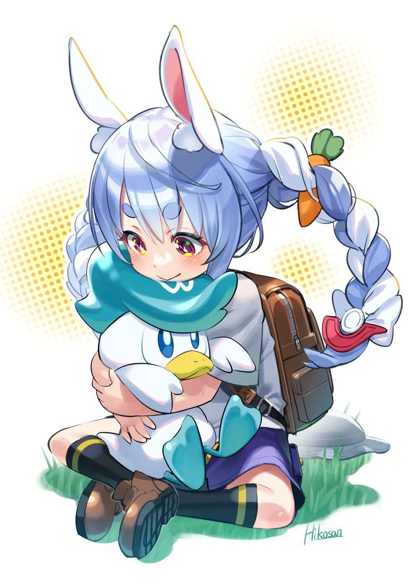 Pokemon Violet Illustration<br>by Hikosan