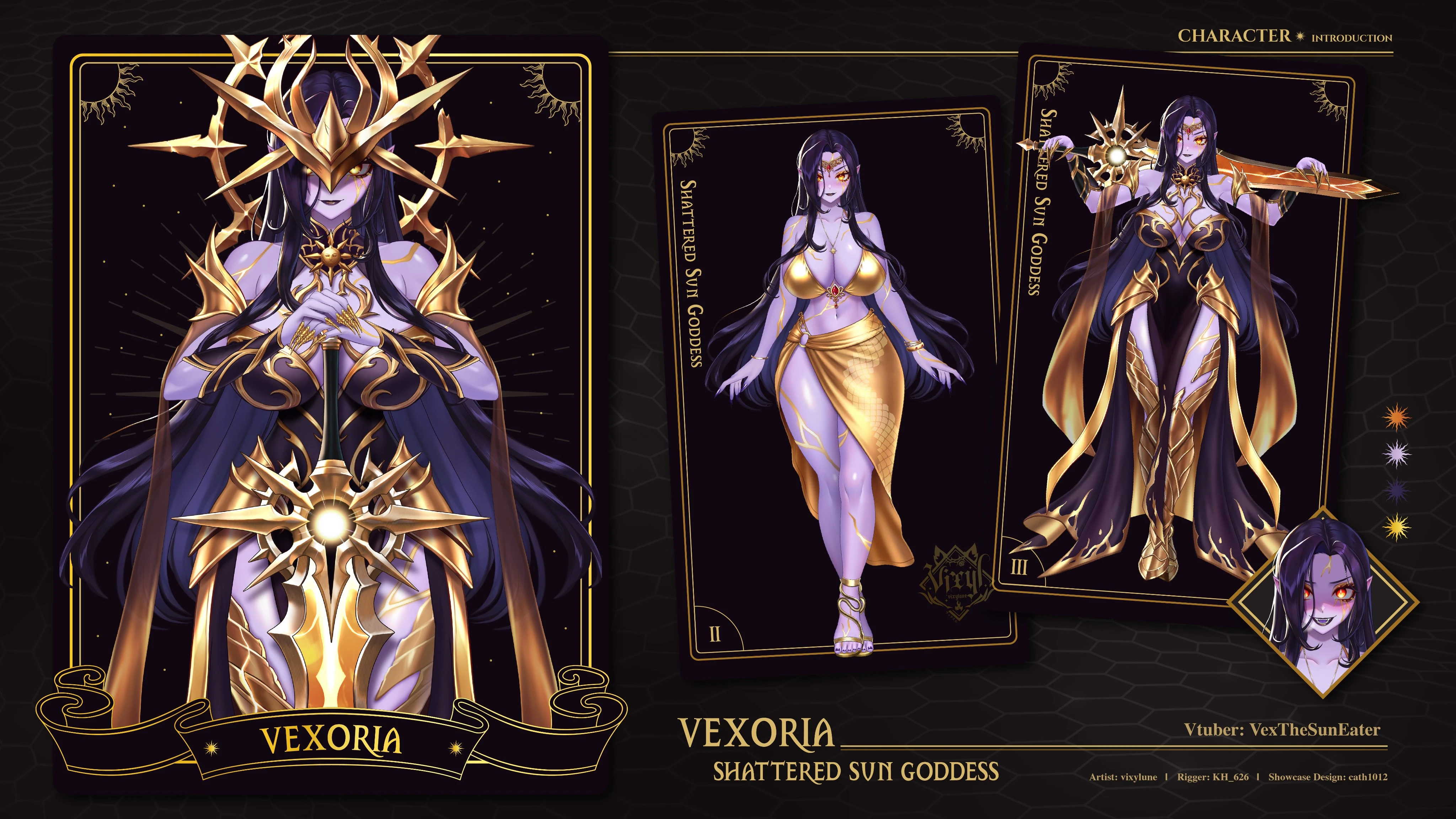 Shattered Sun Goddess Outfit by Vixyl