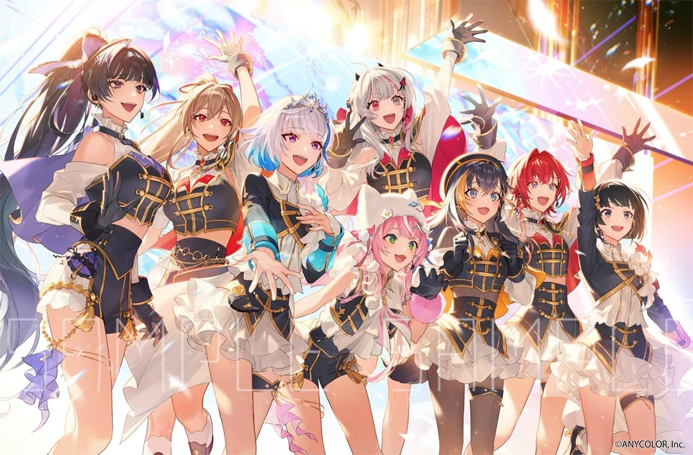 NIJISANJI 8th Anniversary Live "Concerto" Illustration by Iwamoto Zerogo