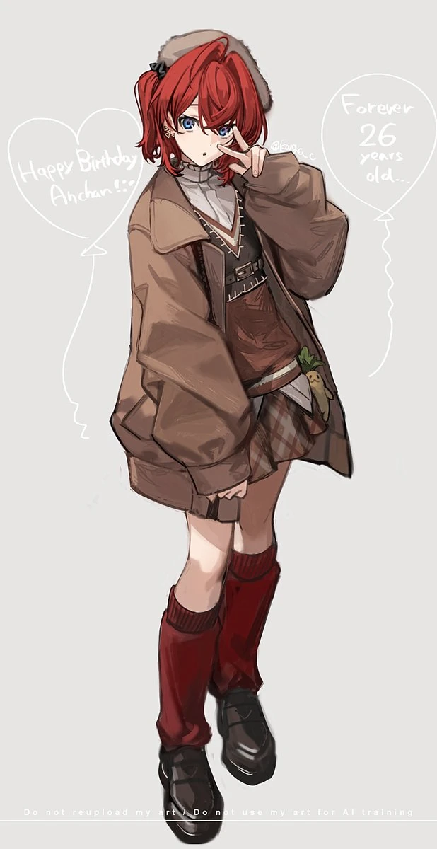 2025 Birthday Illustration by Kawaguchi