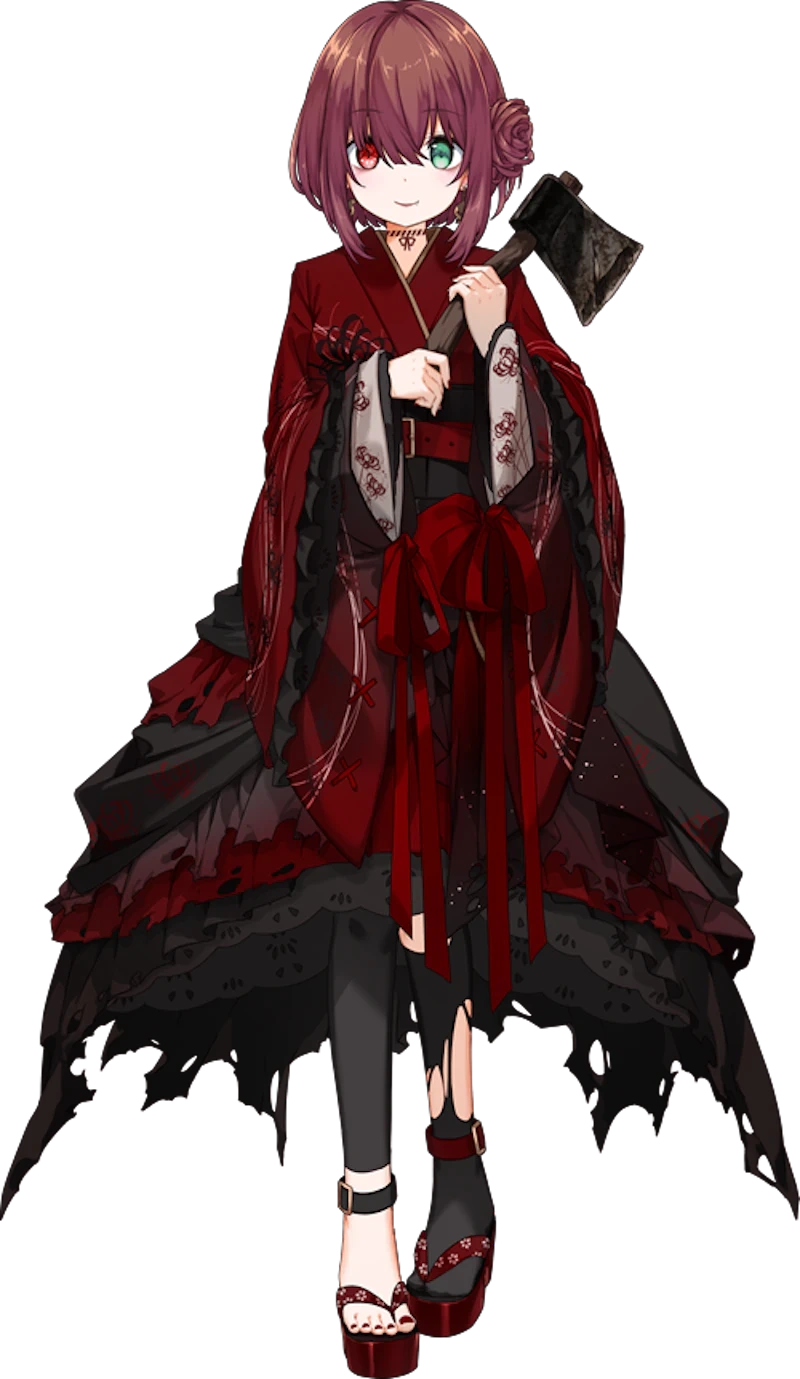 Japanese Goth Outfit by Genyaki