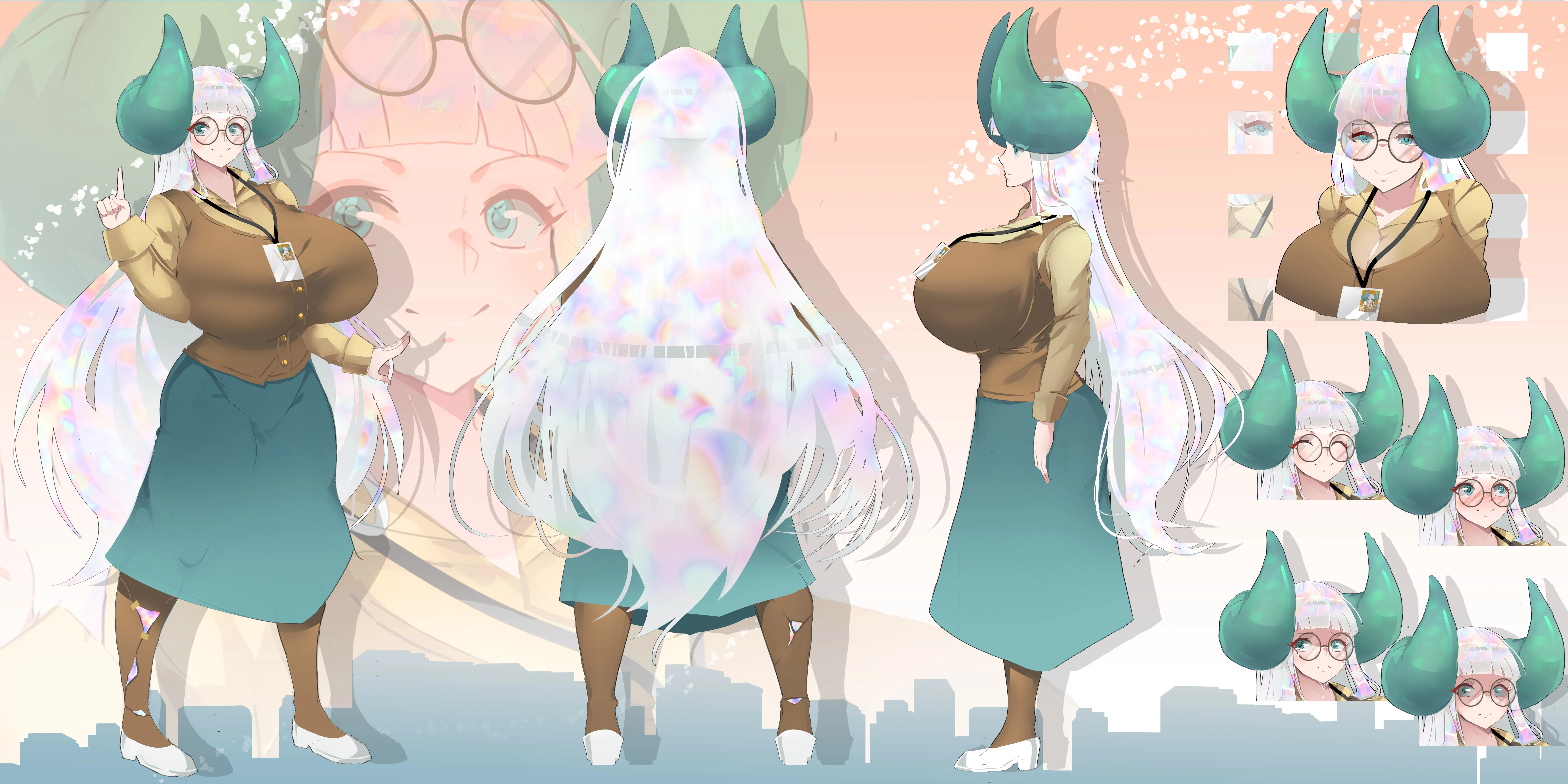 Jing's reference sheet by Kuroichi Zeru