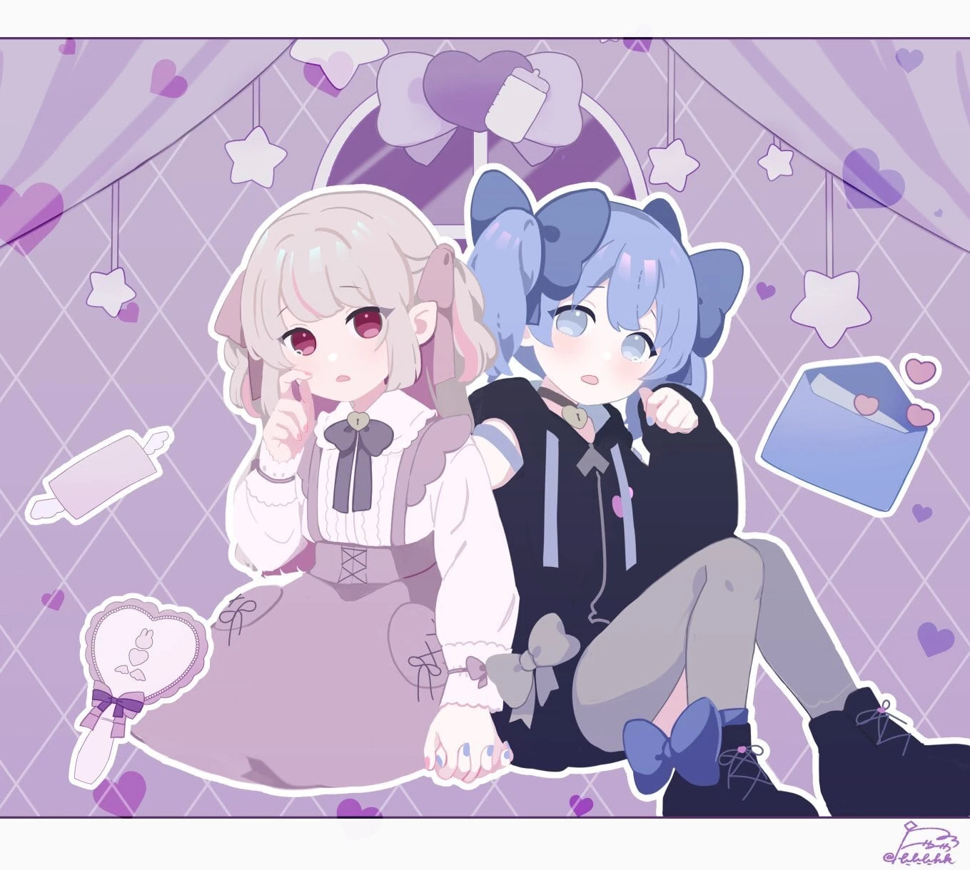 Makaino Ririmu and Yuki Chihiro by Bebe