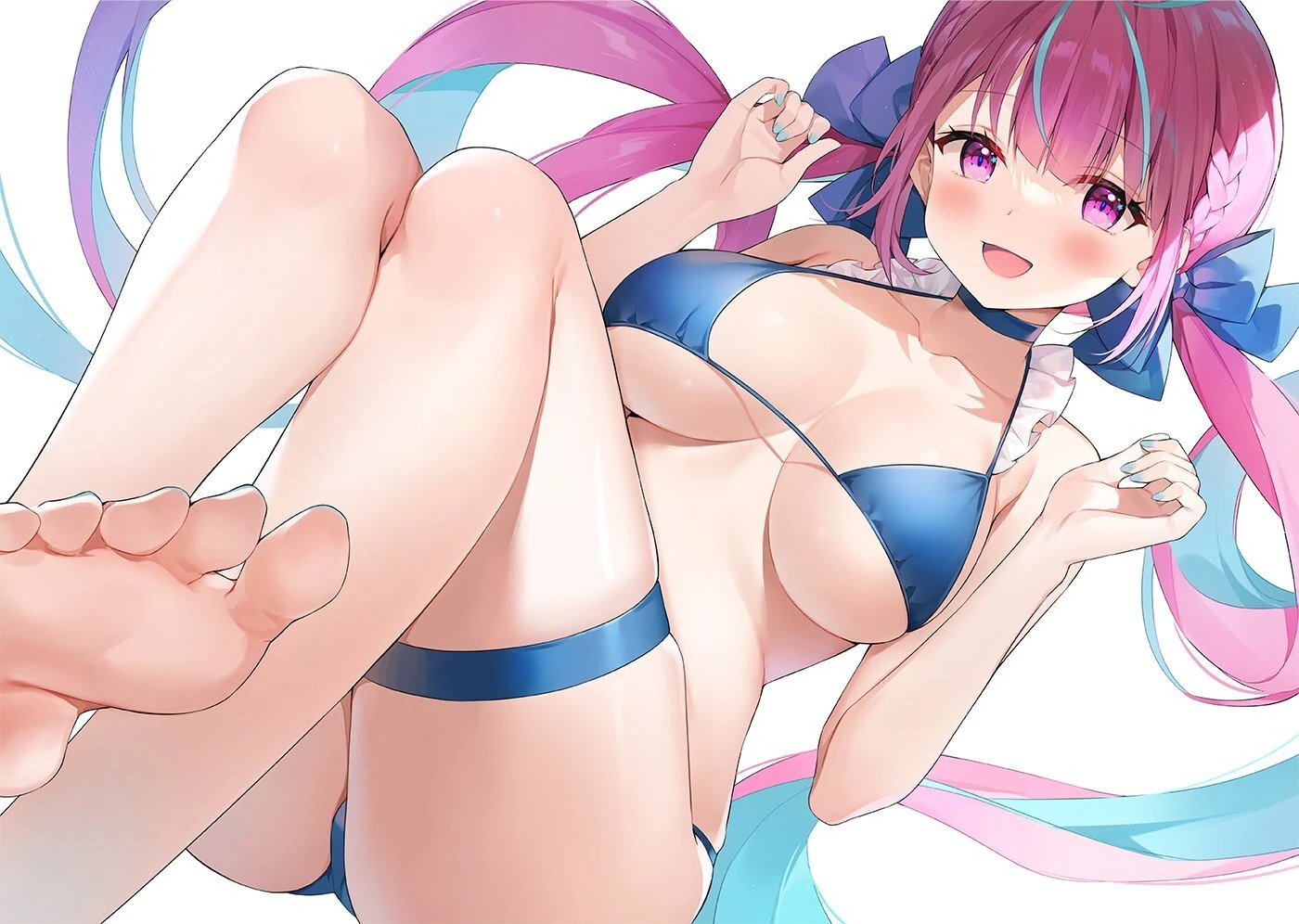 Minato Aqua 4th Anniversary Illustration