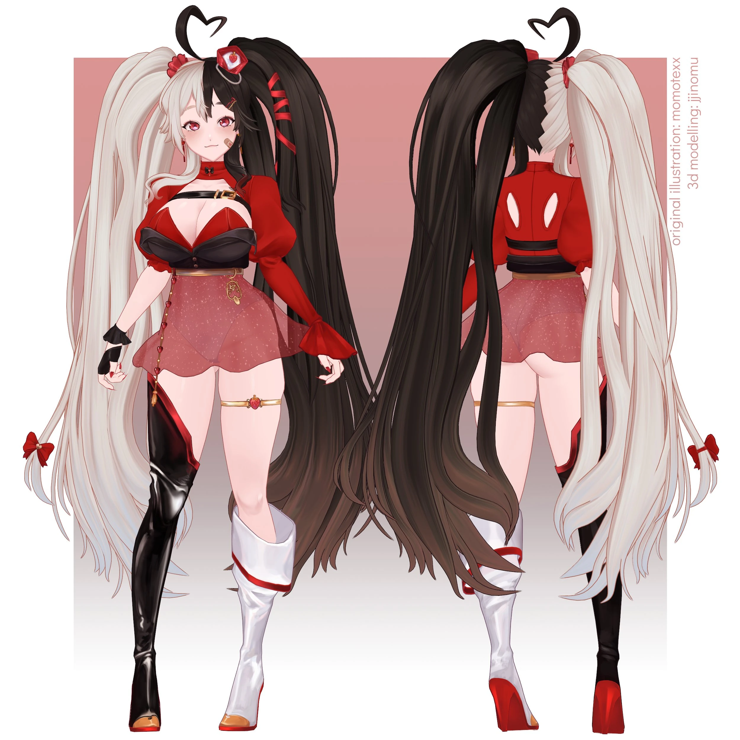 Momotexx 3D Model Ref by jjinomu