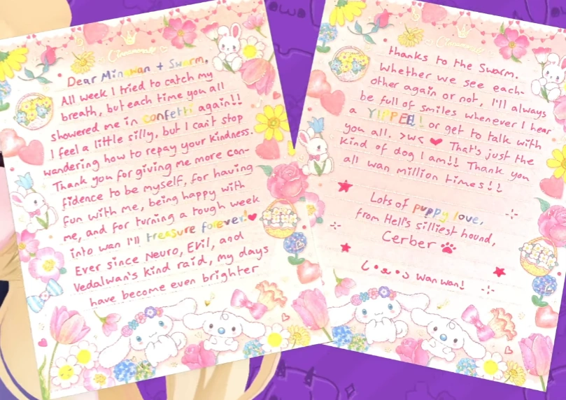 Letter to the Swarm (Neuro and Vedal)