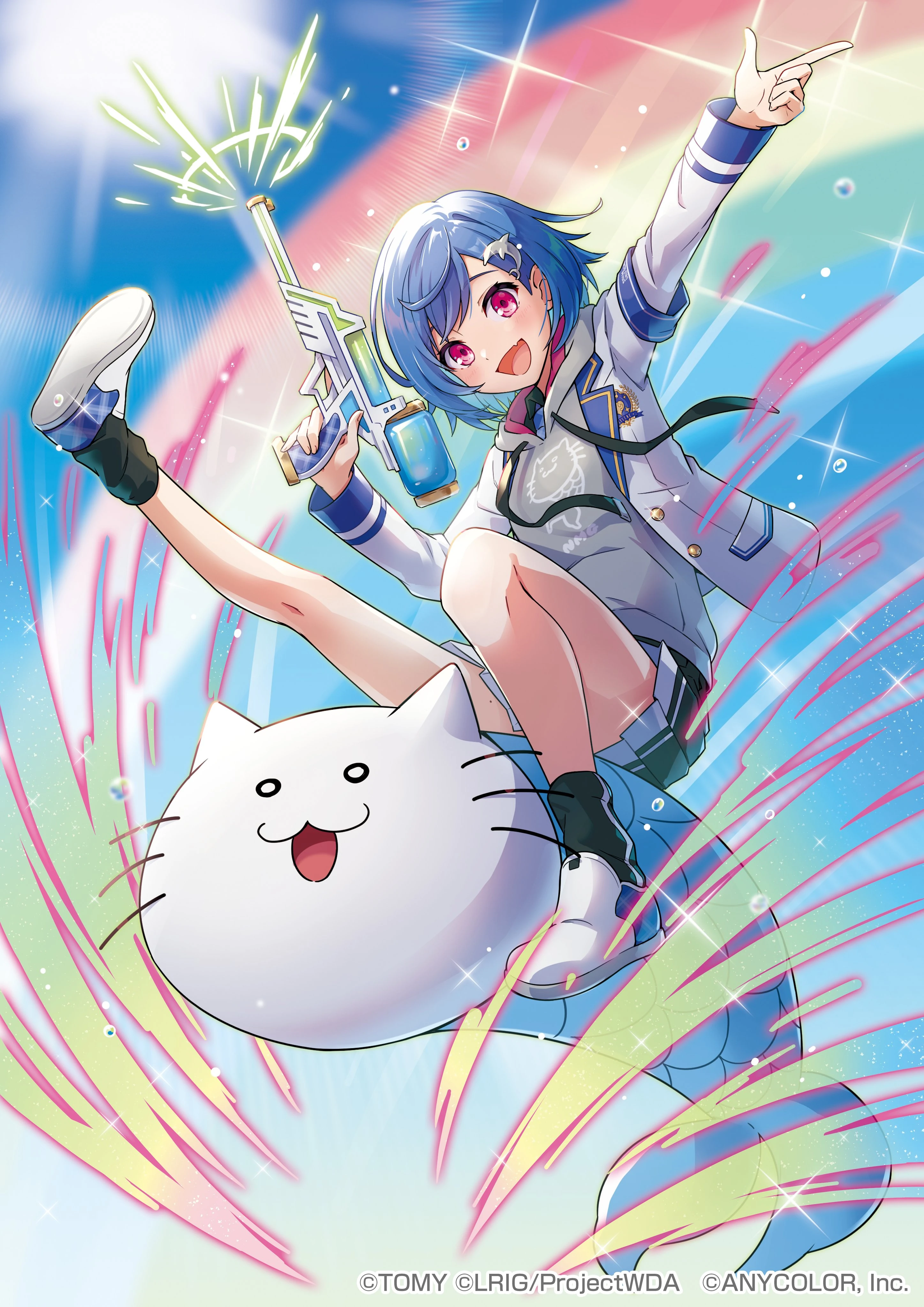 Chigusa Card for the WIXOSS booster pack "Nijisanji DIVA" by Peron