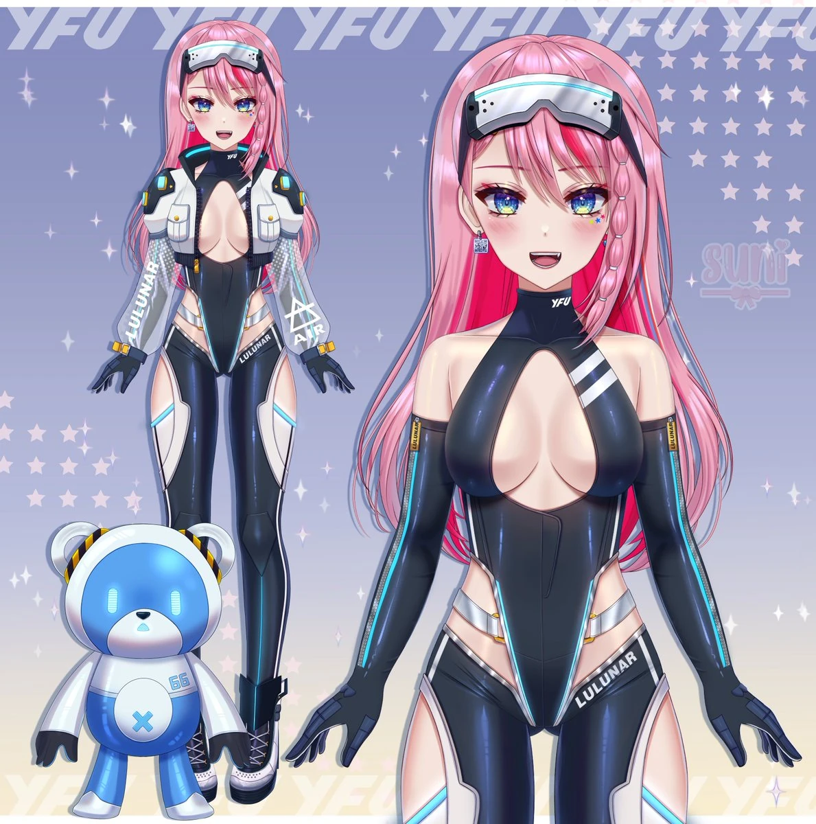 2D model concept illustration<br>by Suni