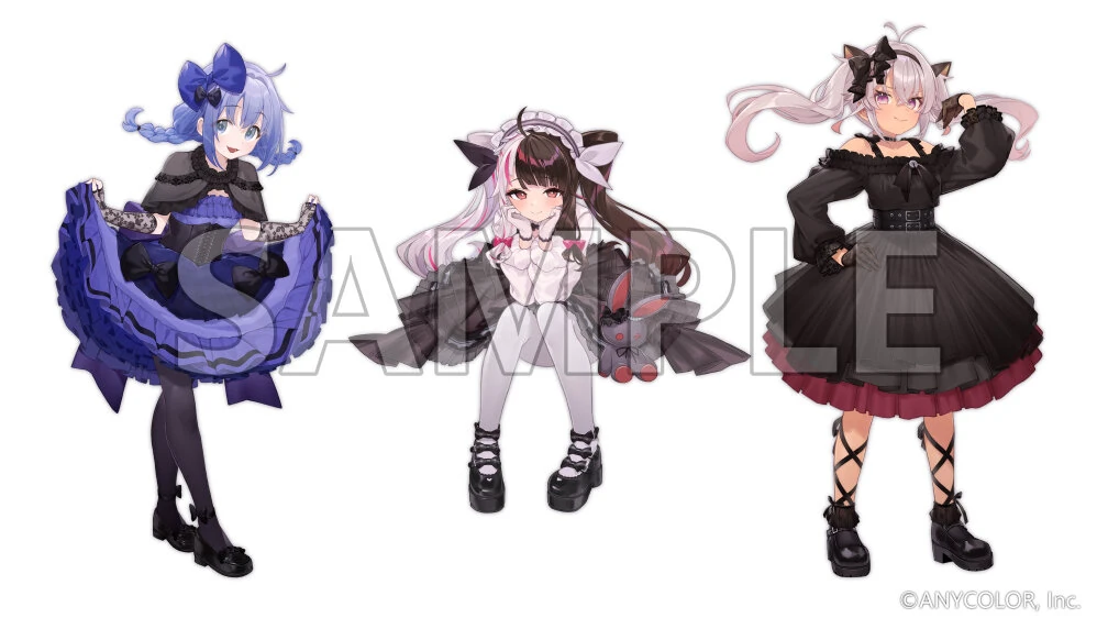 DMM Lottery NIJISANJI ~Gothic~ Illustration<br>by Ayase Rin