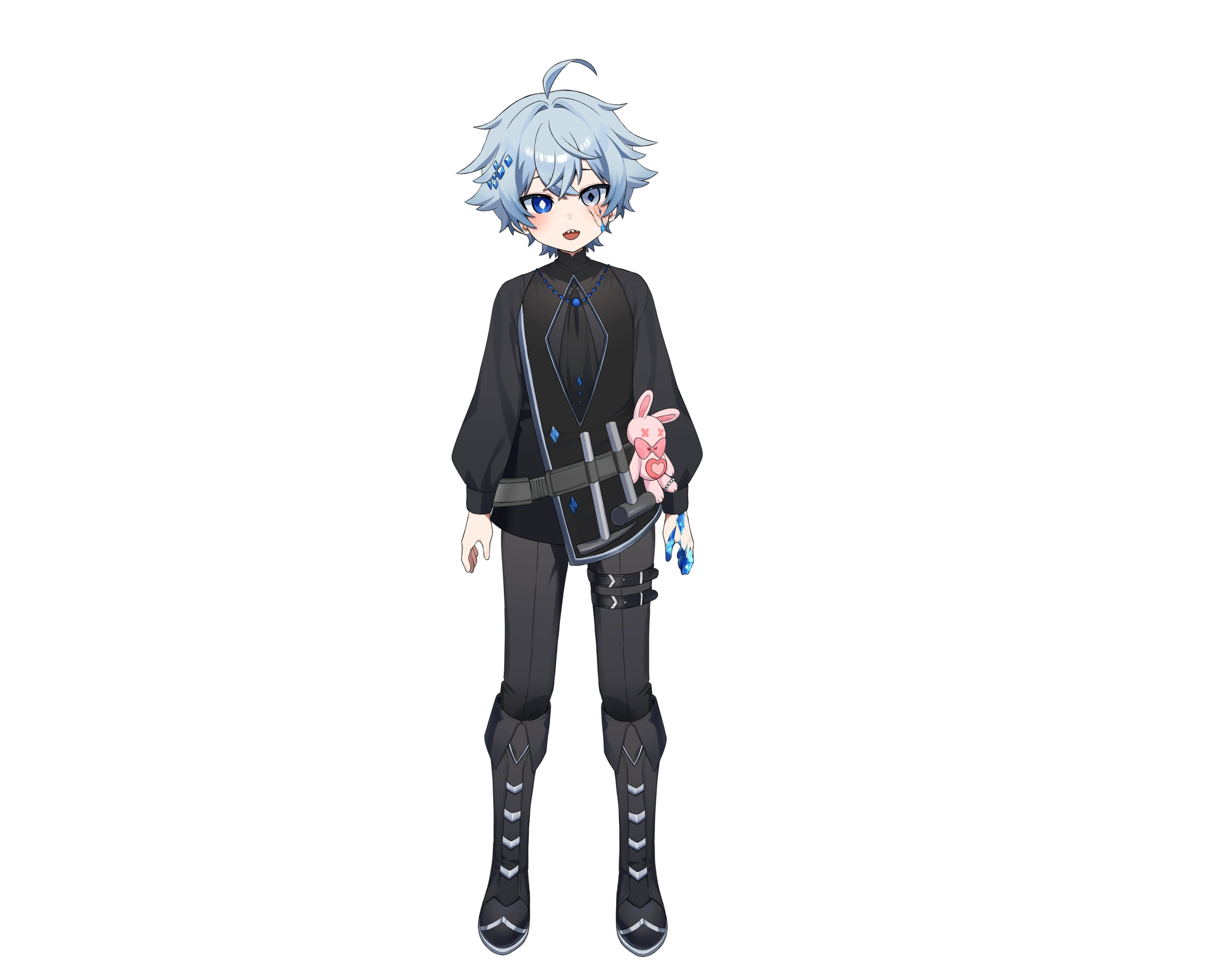 Full Body (No Cloak, W- Plush)
