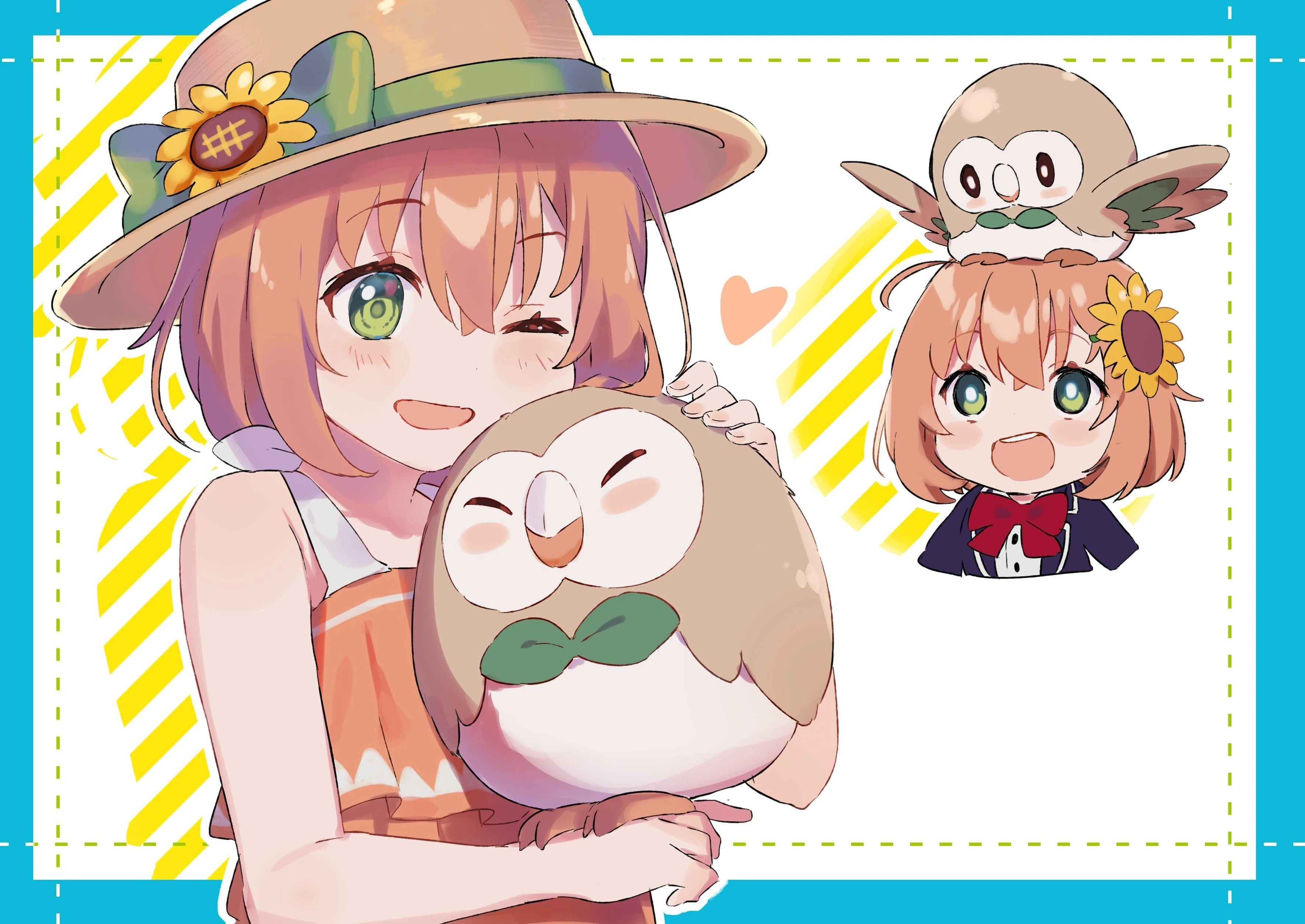 Pokemon Ultra Sun Illustration<br>by Nana