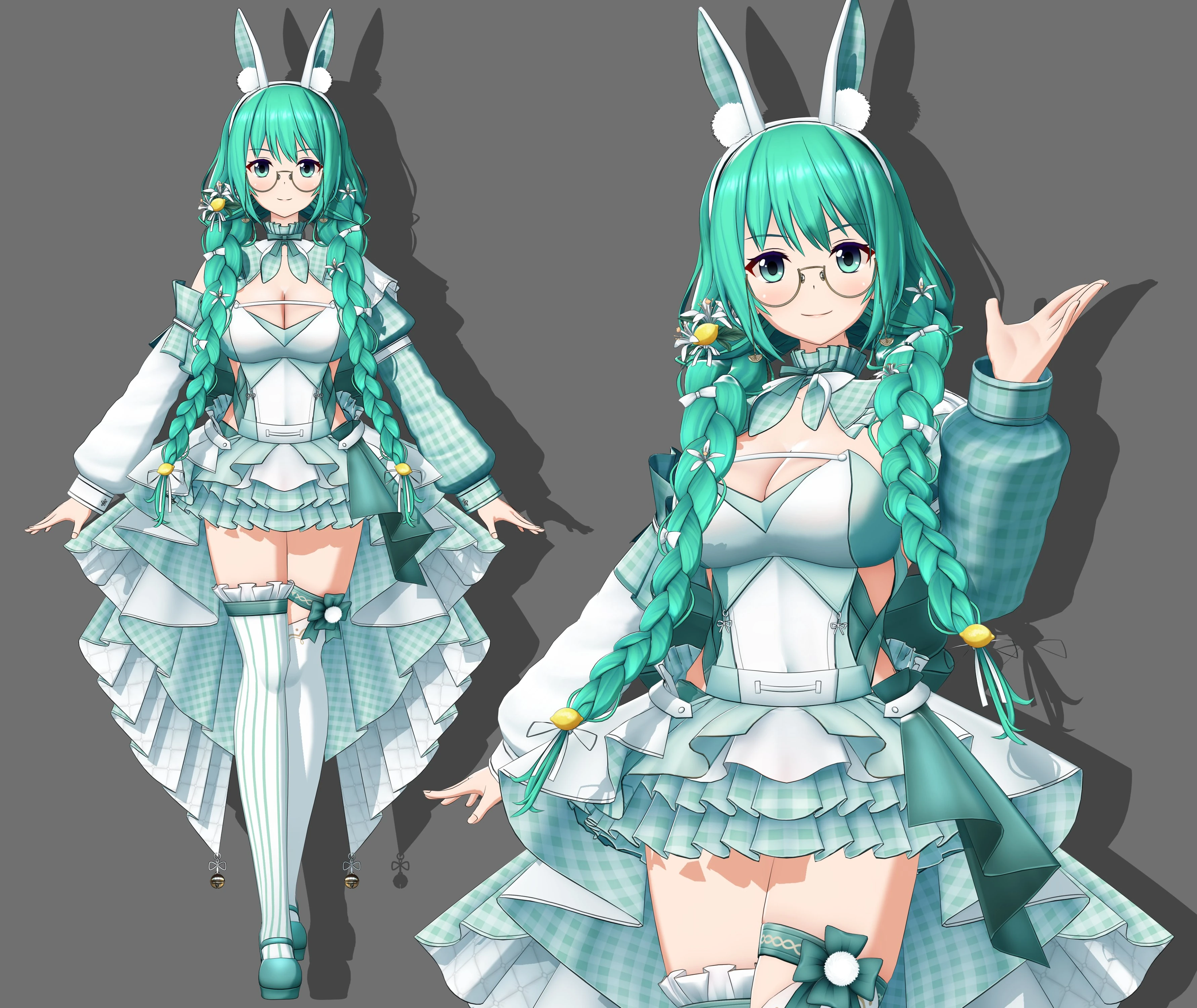 3D Bunny Idol Outfit