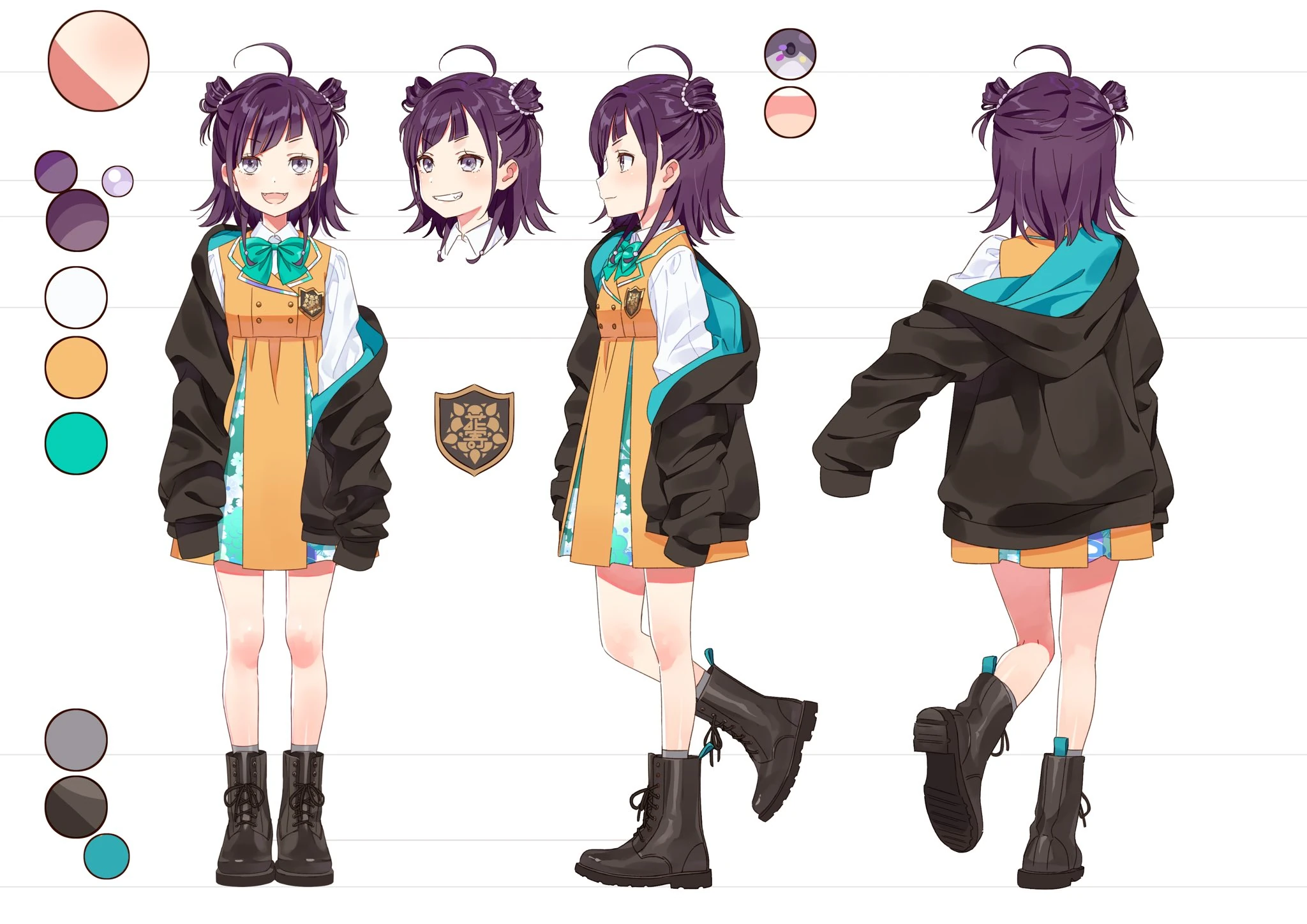 Original Design (Hanayori) Reference Sheet