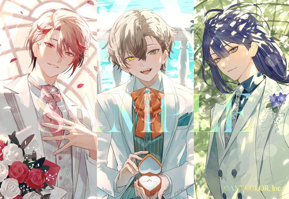 NIJISANJI June Bride Voice 2024 Illustration by Ugonba