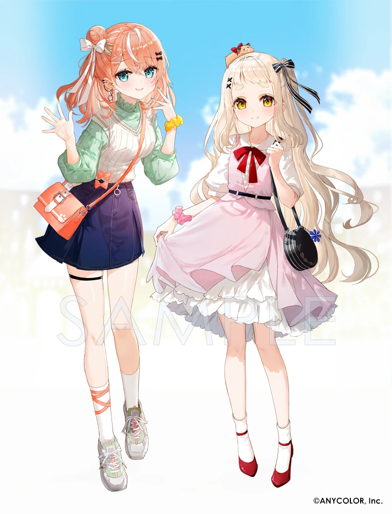 NIJISANJI Theme Park Goods Illustration by Fu-mi