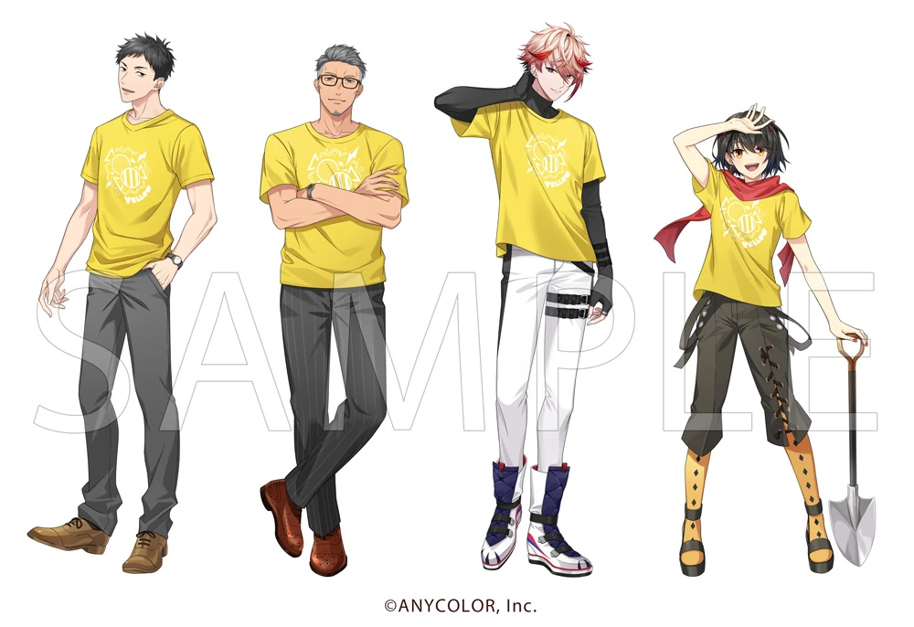 NijiFes 2023 Yellow Class Illustration<br>by Shisu