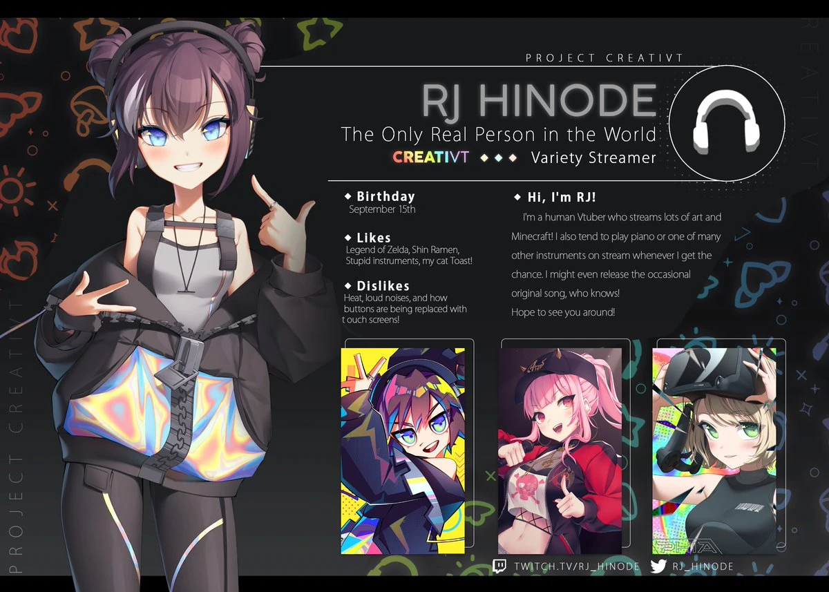 RJ Project CreatiVT Profile 2
