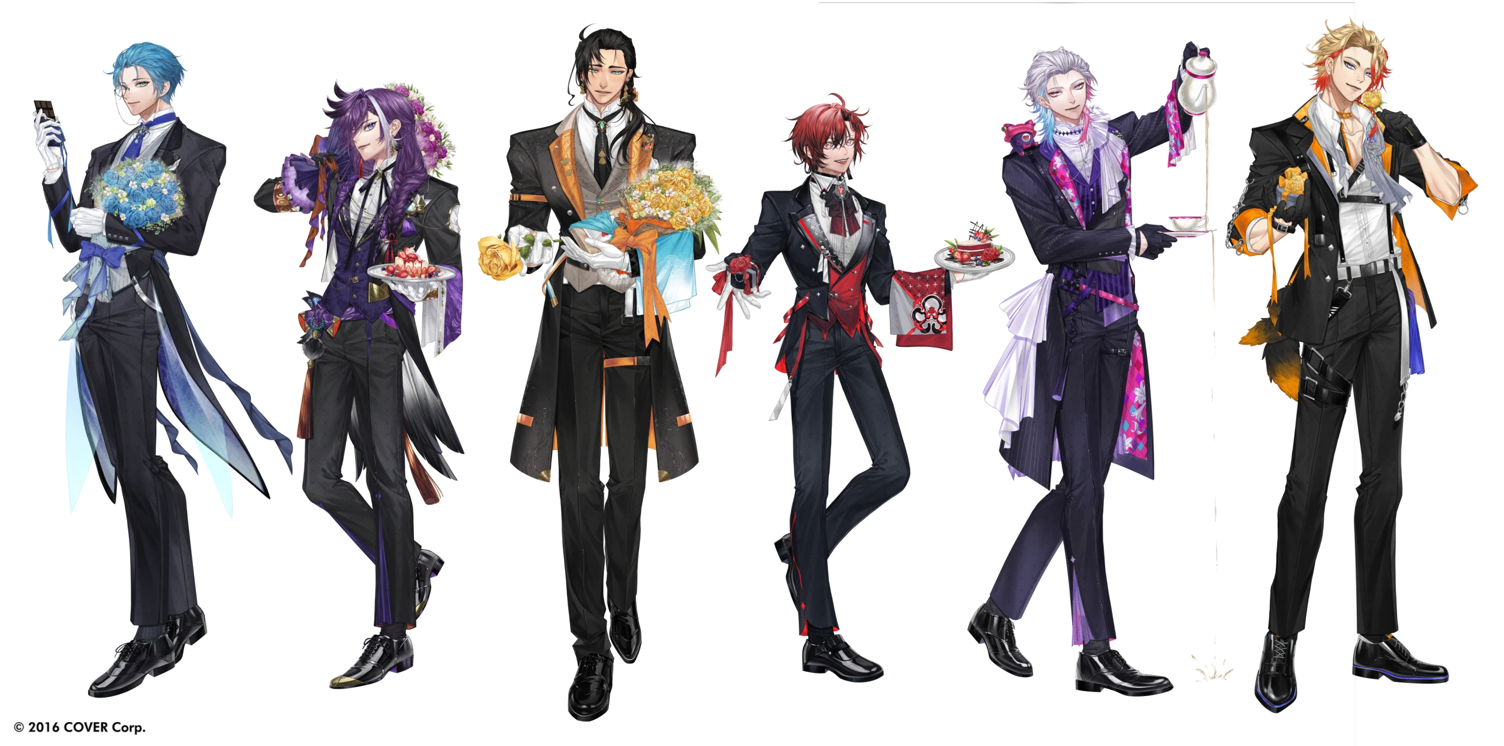 Holostars English -TEMPUS- Valentine 2024 Illustration<br>by YouYou