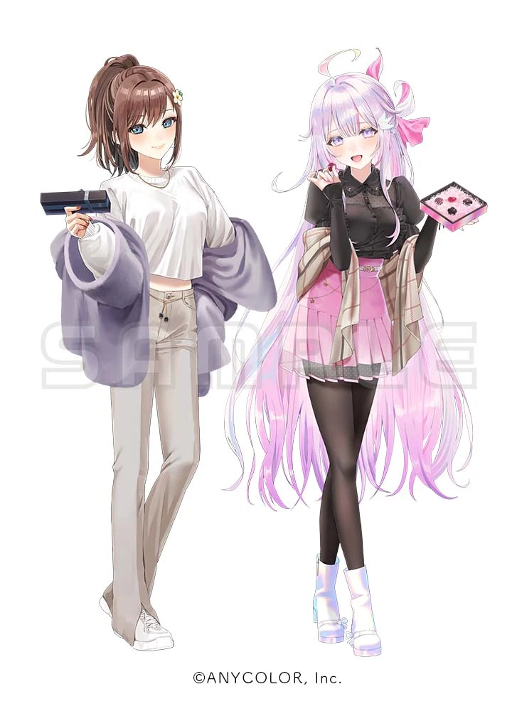 NIJISANJI Valentine's Day Goods 2024 Illustration <br>by Kuzumachi Aoru