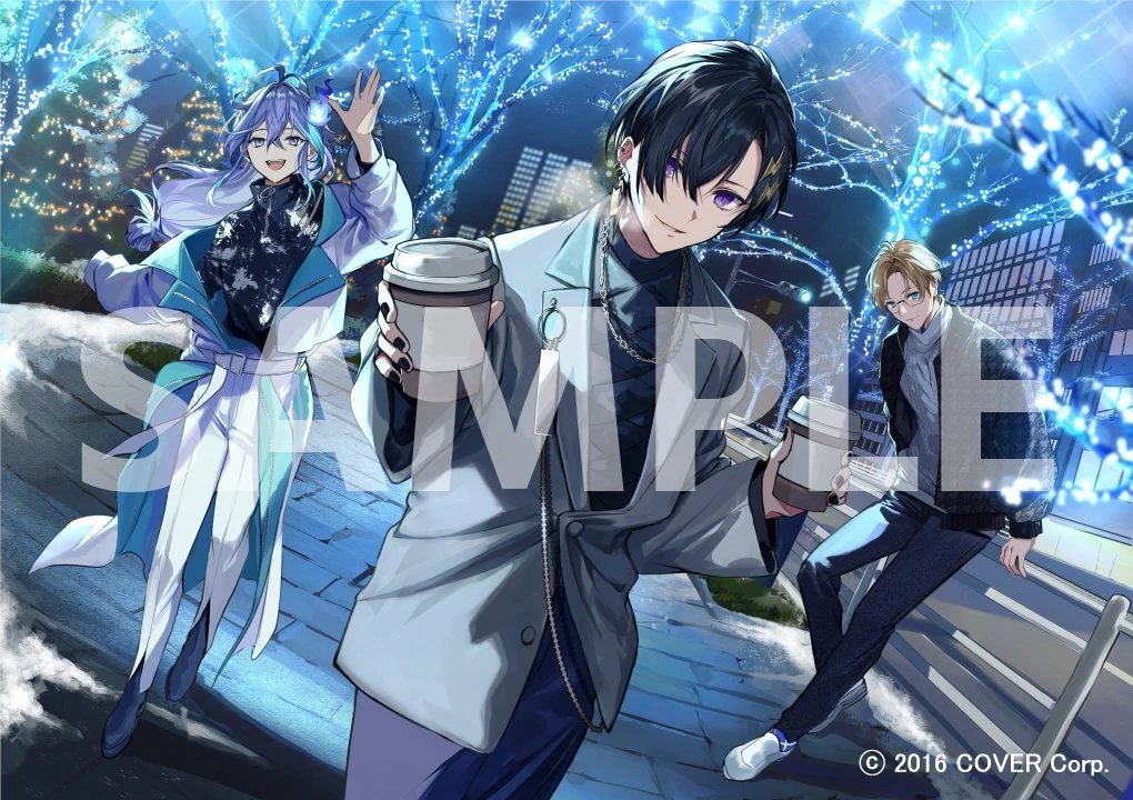 HOLOSTARS Winter Winter Days Winter Outing Voice Illustration<br>by Bodax