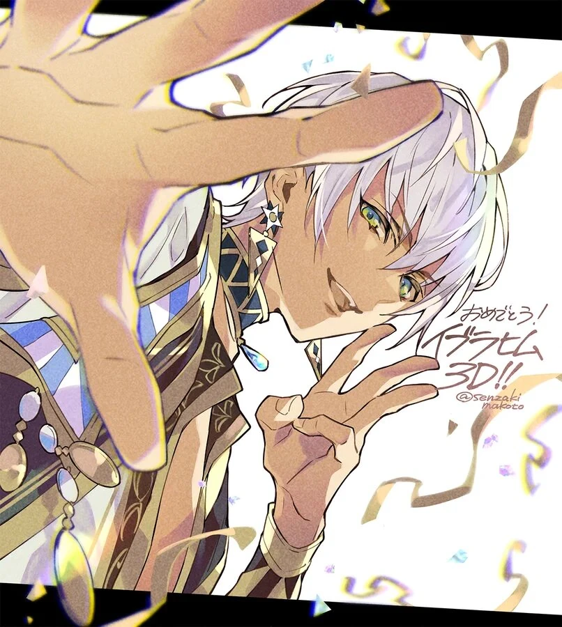 3D Model Debut Commemorative Illustration<br>by Makoto Senzaki