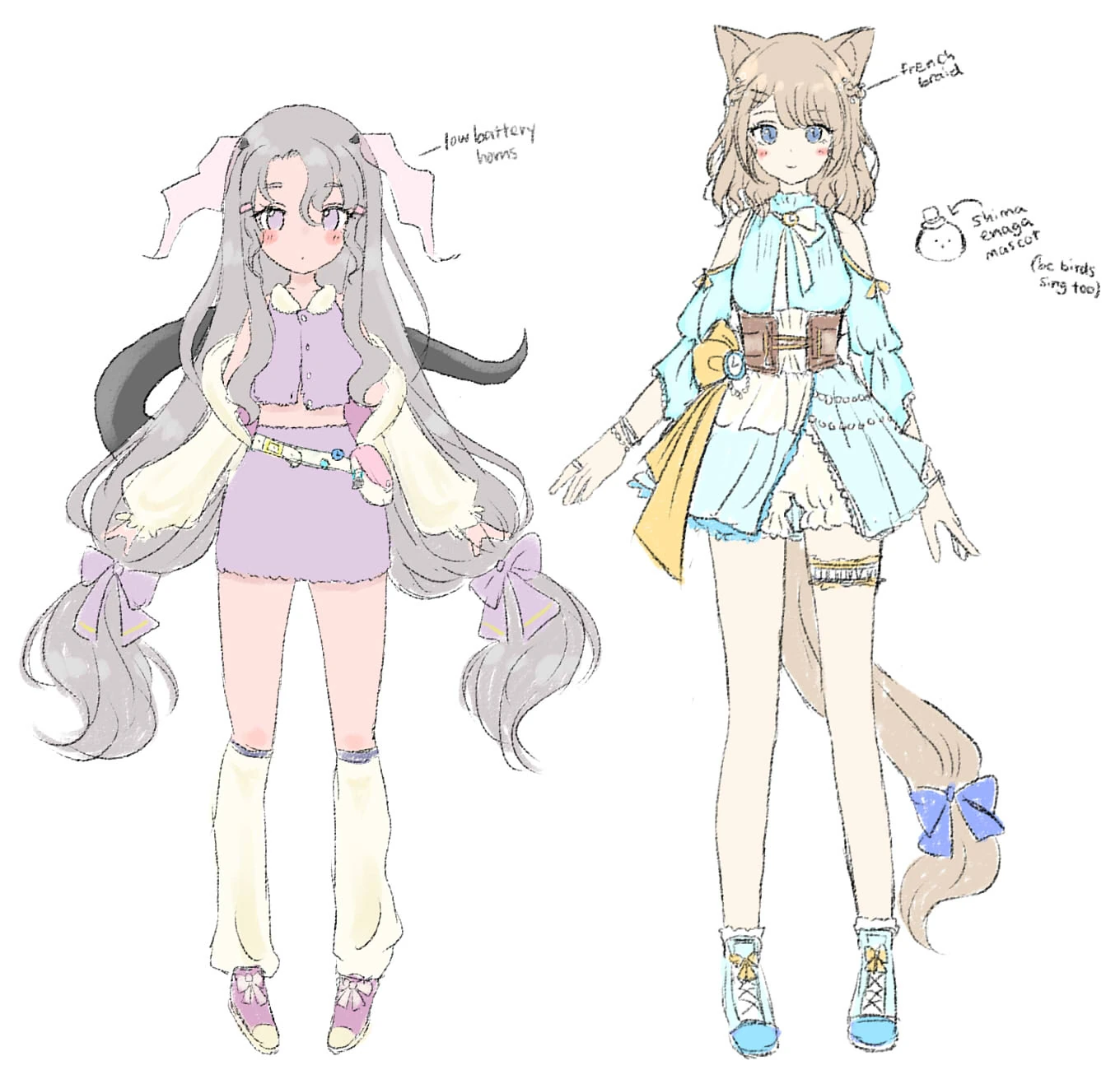 Ibuki Meno and Tokimori Aoi