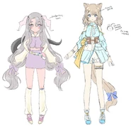 Ibuki Meno and Tokimori Aoi by Hoshifuri Iku.jpg (160 KB) Meno and Aoi by Hoshifuri Iku