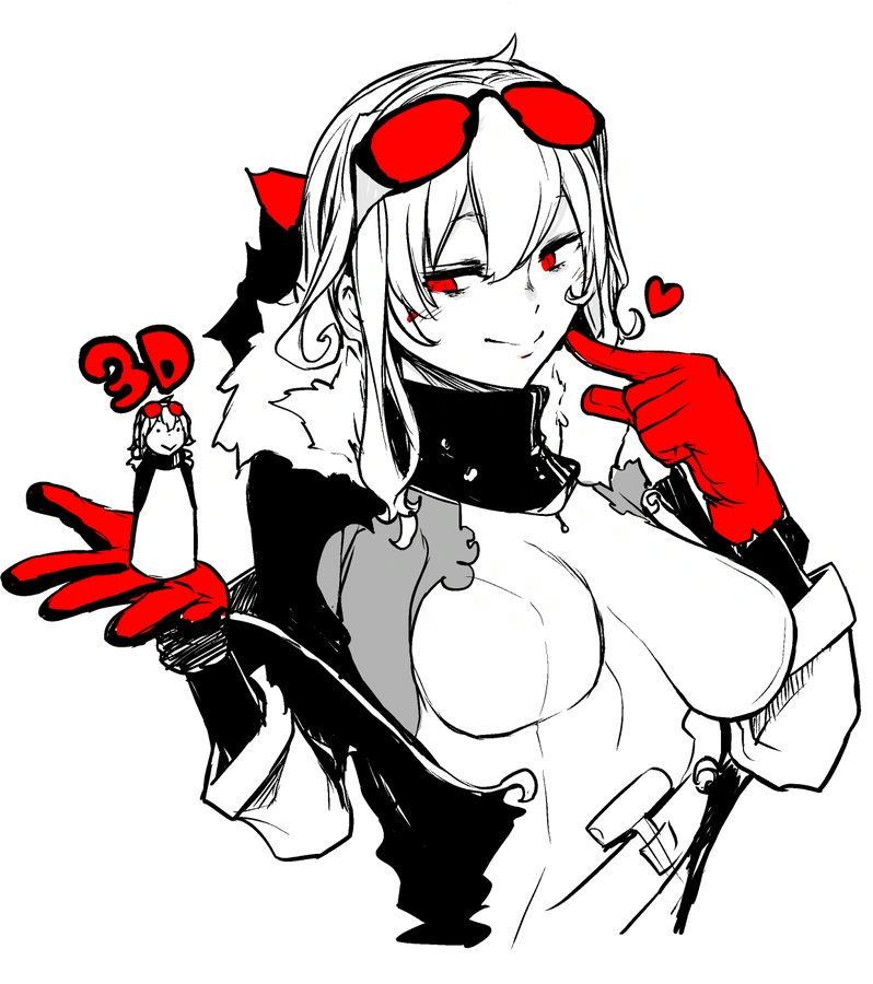 3D Debut Commemorative Illustration<br>by Yasuda Suzuhito