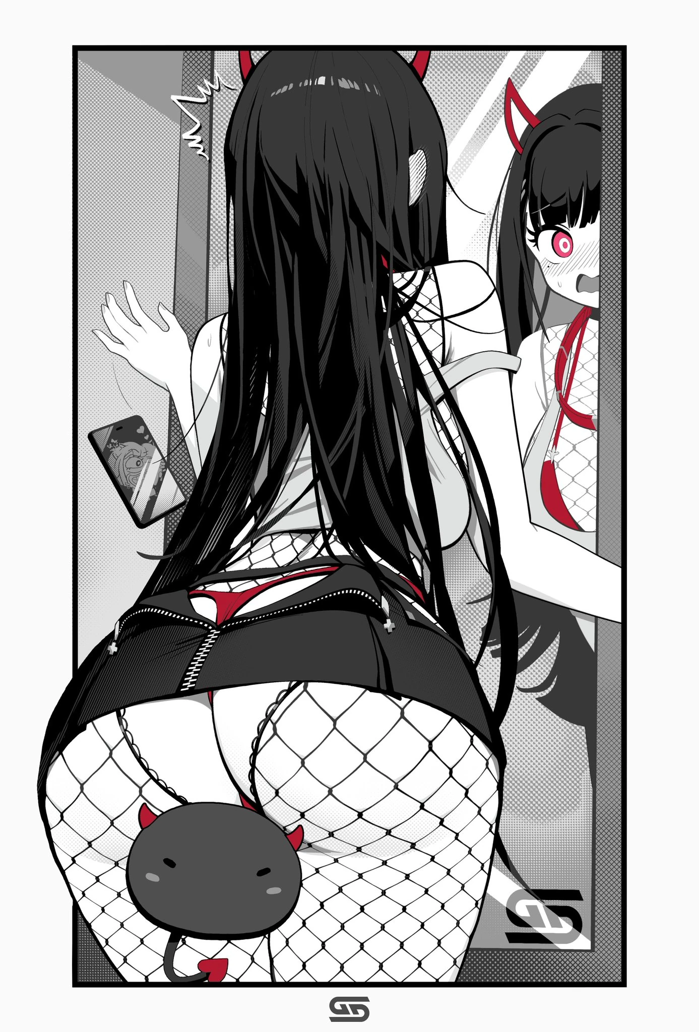 From Gamer Supps Cup Collab (back)<br>by ClickDraws
