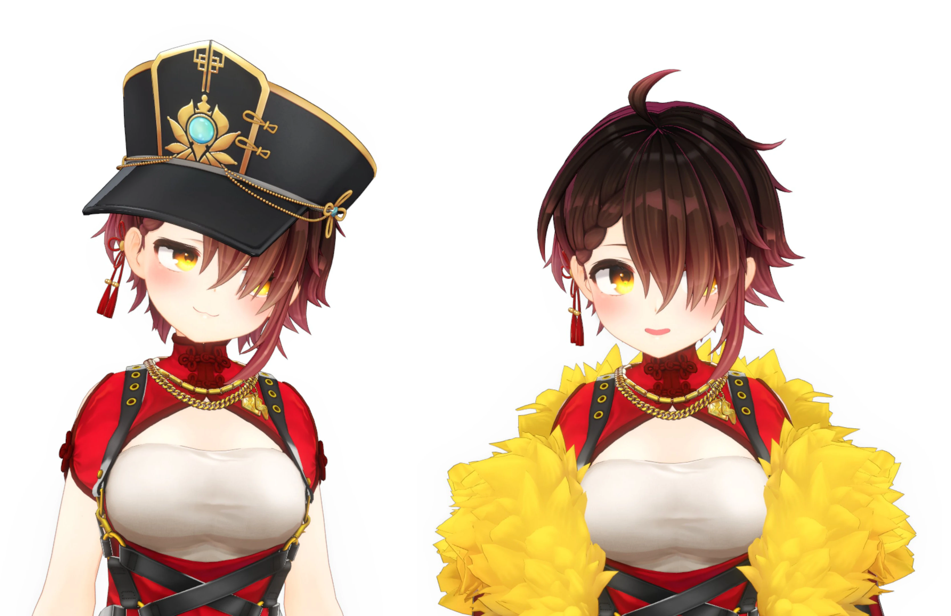 8th Anniversary Hat and Hairstyle