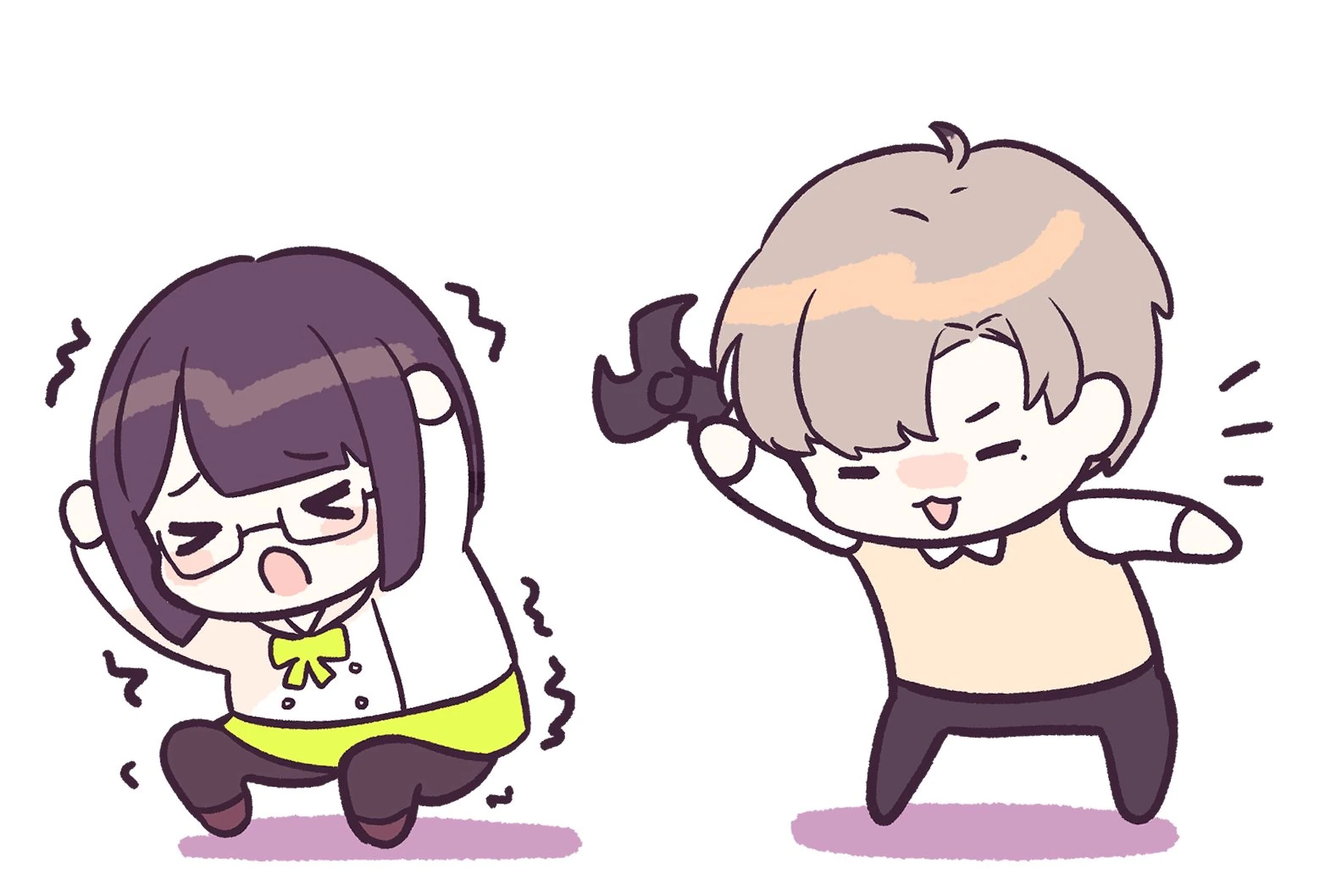 Seto Miyako and Kanae by MONO MON