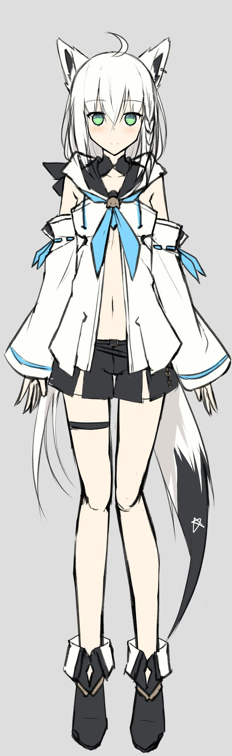 Early Concept Illustration<br>by Nagishiro Mito