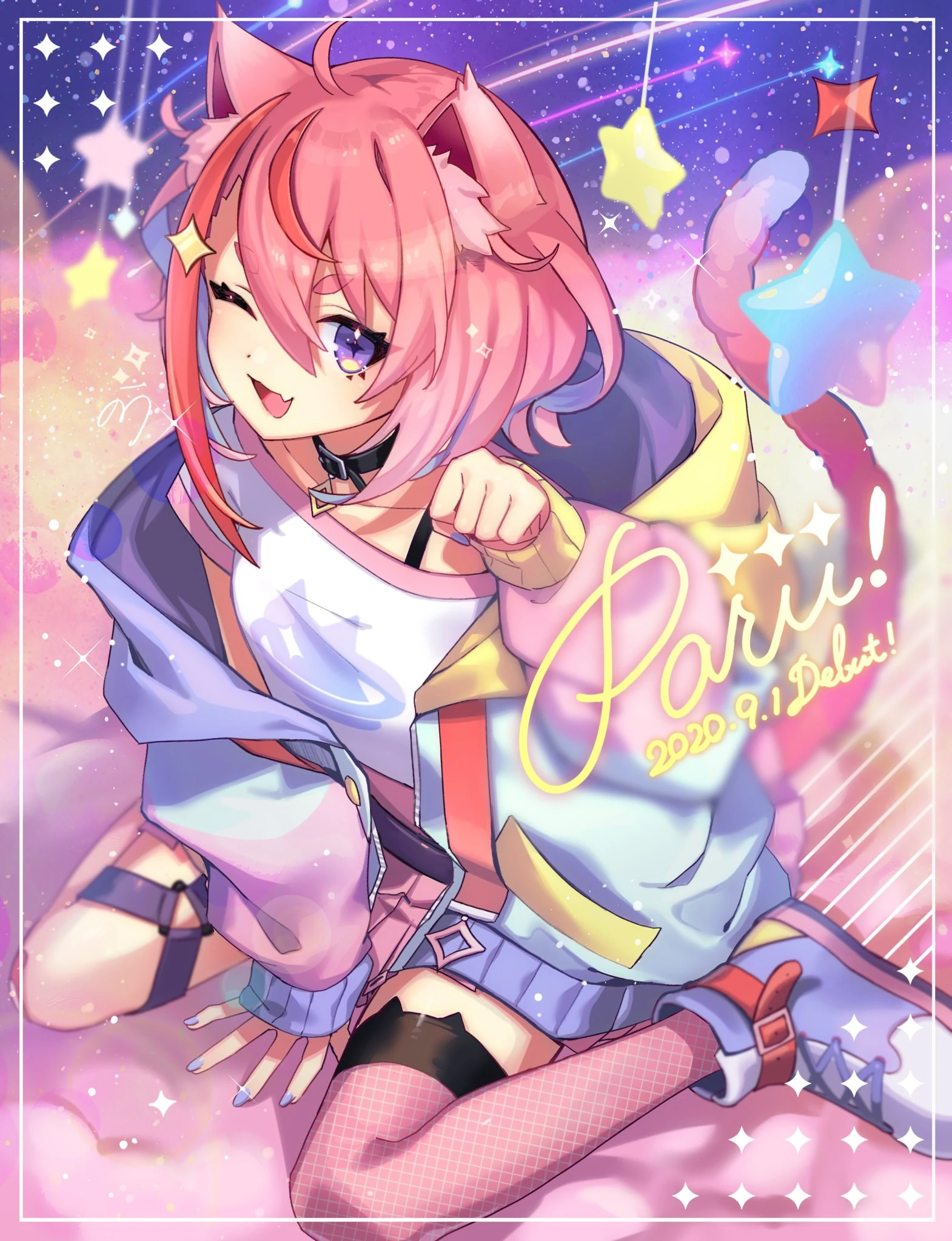 Sorahoshi Paru Debut Illustration by [https://twitter.com/nounoknown/status/1300769522622713858 Nou]