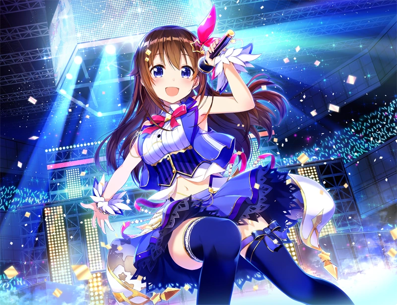 Dreaming! Album Sleeve Case<br>Illustration by Ordan, Background by Katou Taira