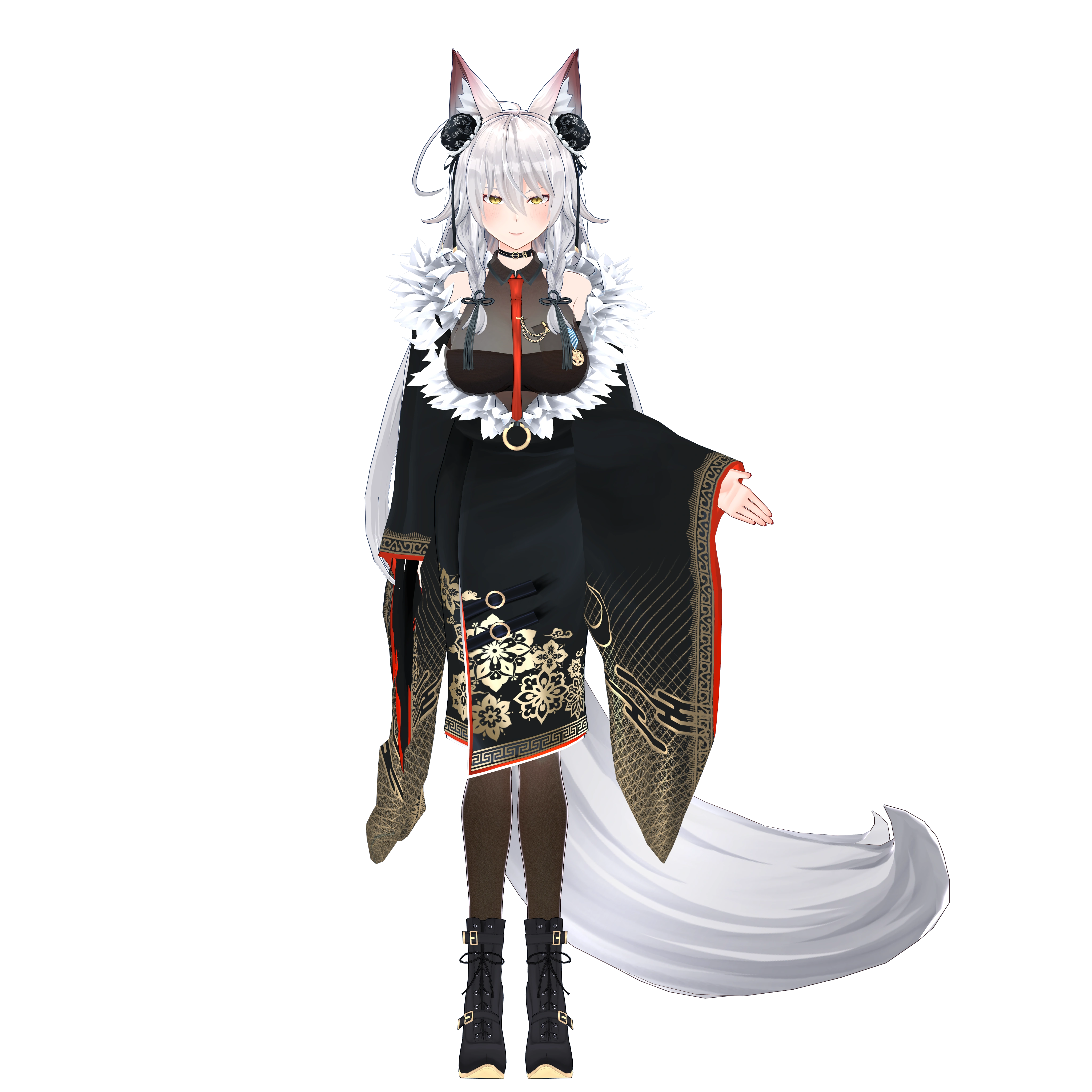 4th anniversary outfit, a fusion of chinese and japanese dress