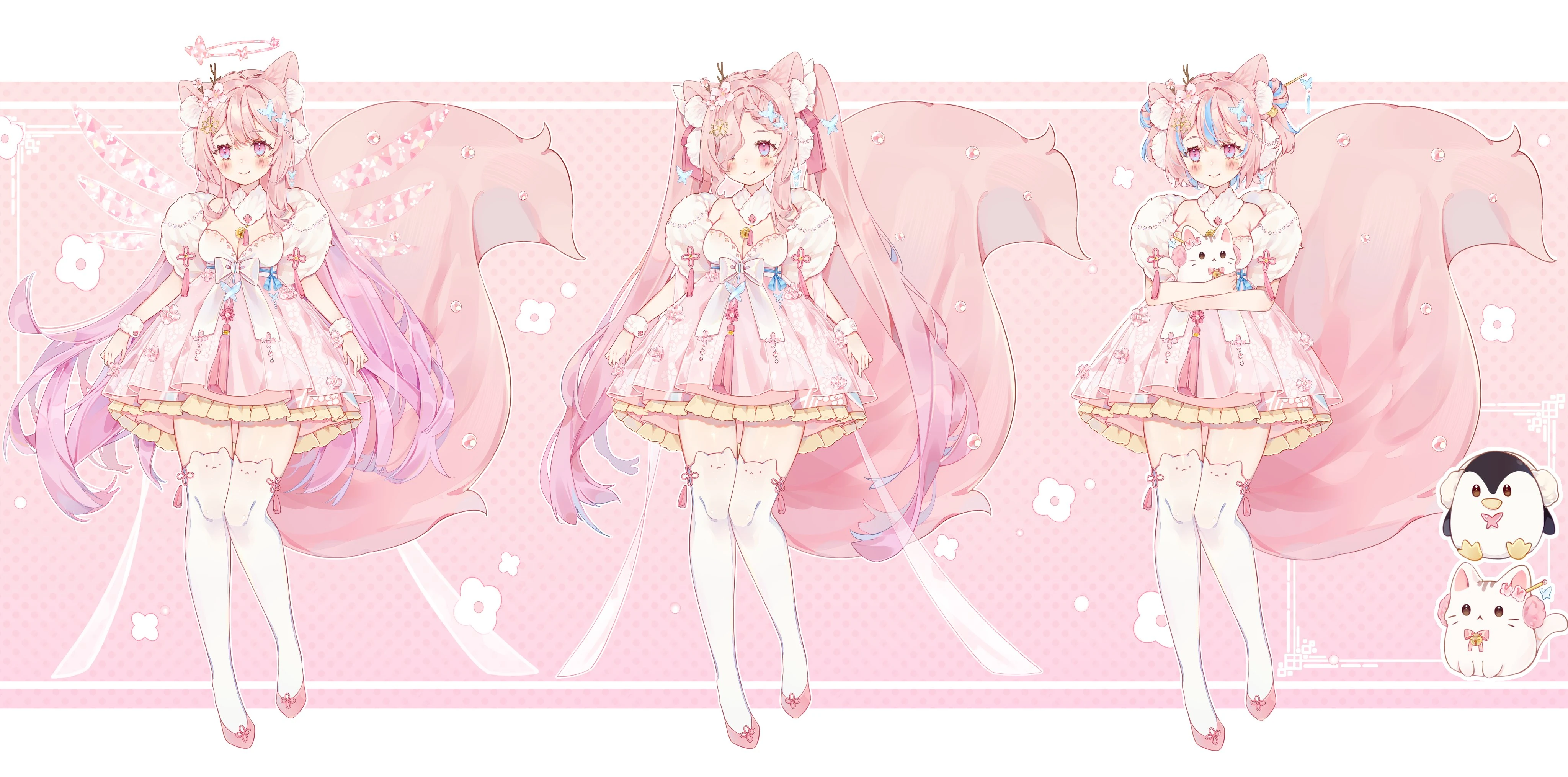 Light Mode Model Reference Sheet by Maumausuu