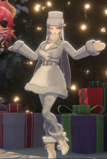 Zentreya's 2025 Christmas Outfit (Full Body)