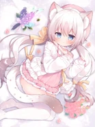 Cute and Comfy Effie by @Kinak0_mitu