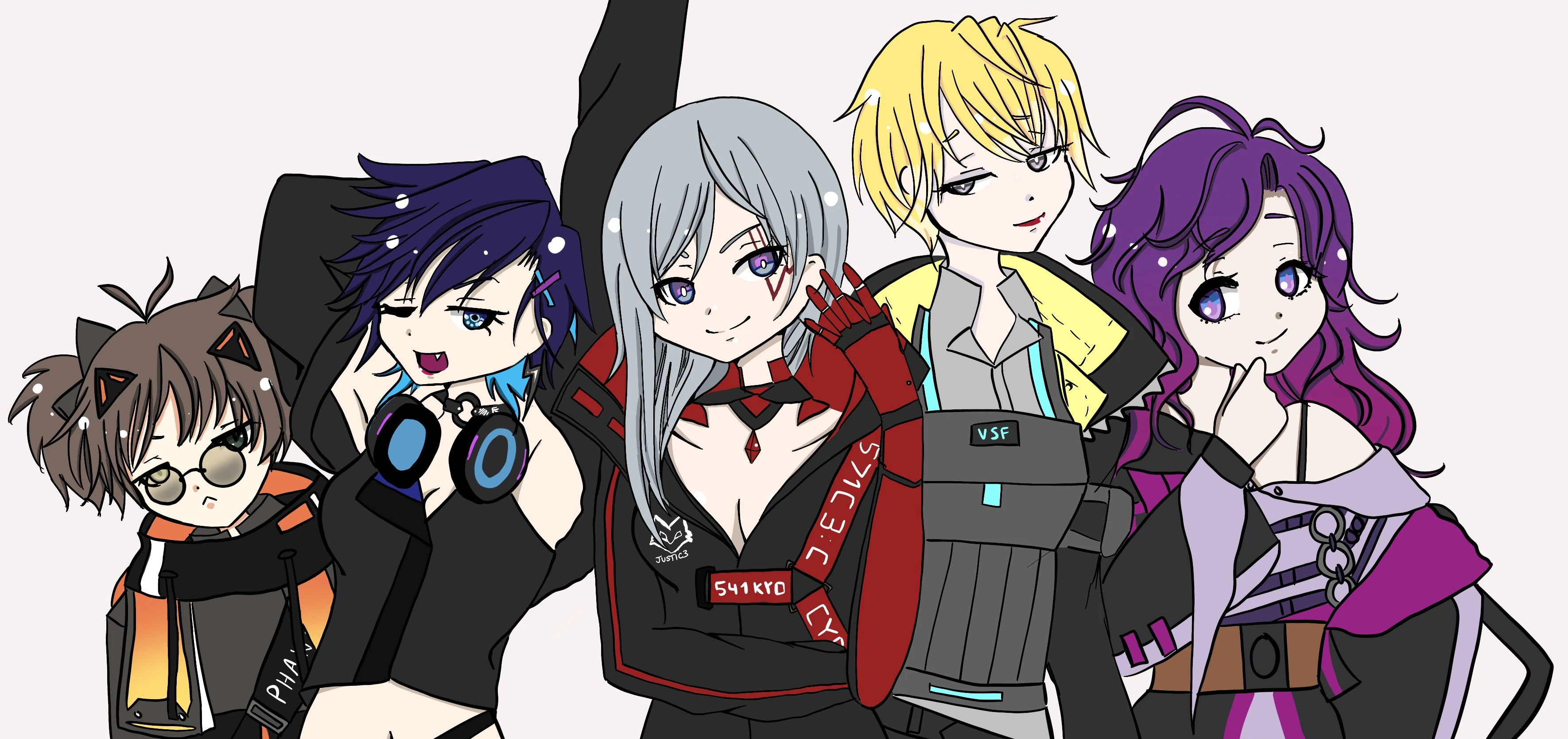NIJISANJI Noctyx female version<br>by Obake PAM