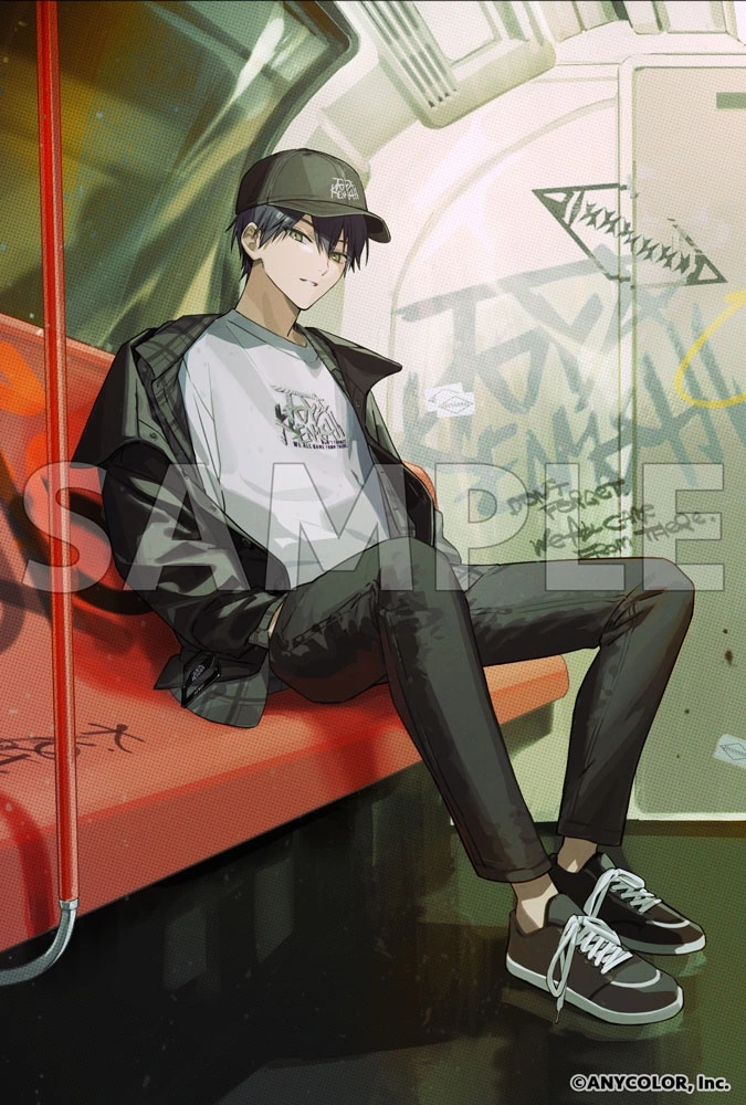 NIJISANJI x NEW ERA Illustration by Oyo
