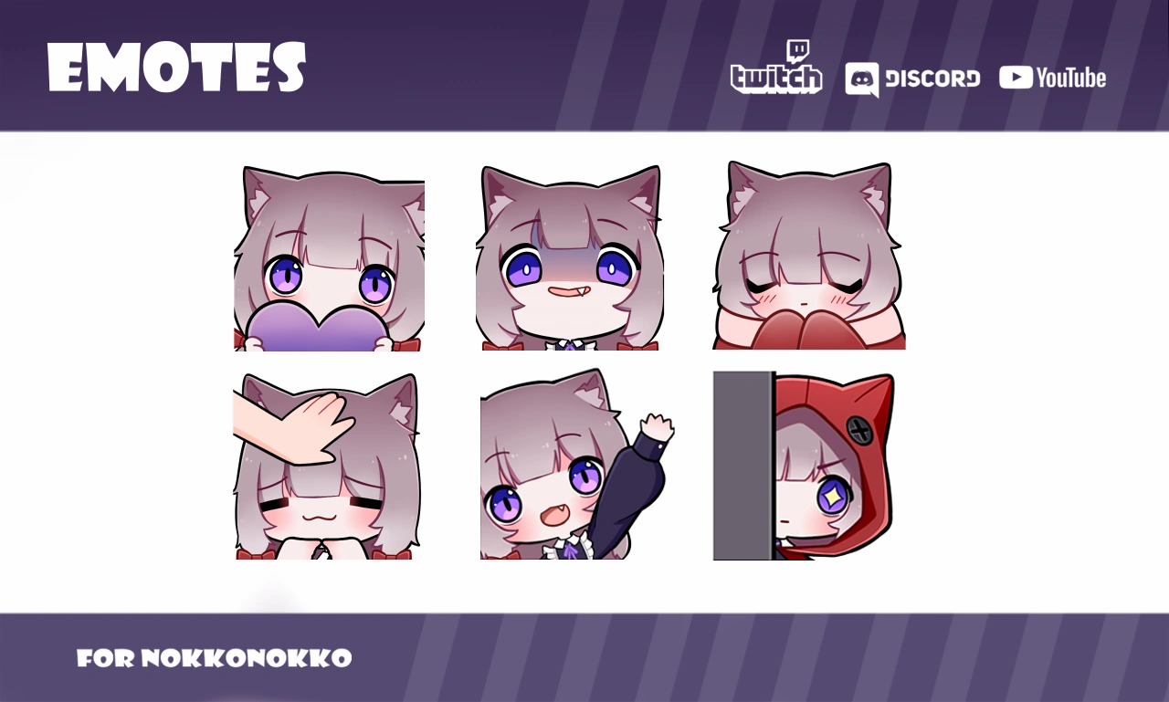 Nokko emote reference
