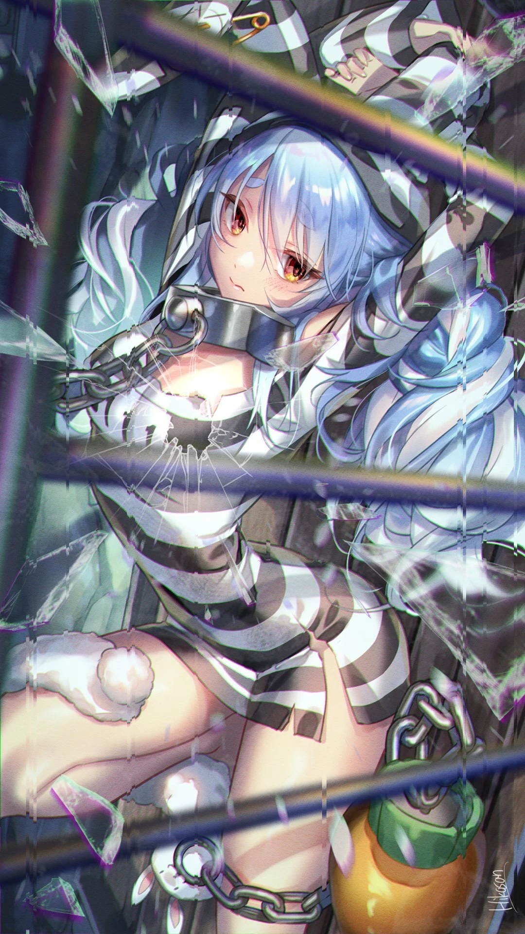 Prison Costume Illustration<br>by Hikosan