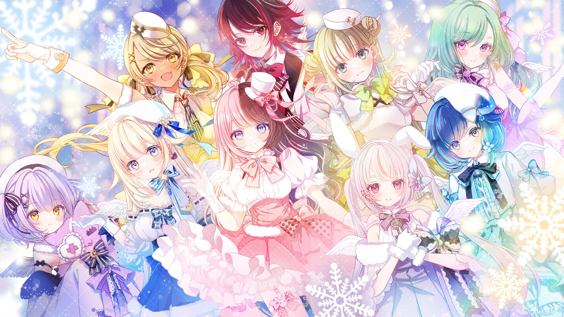 [https://youtu.be/98l-7MRE4e8 Snow halation] Illustration<br>by [https://x.com/seri_sketch/status/1871519846787367133 seri]